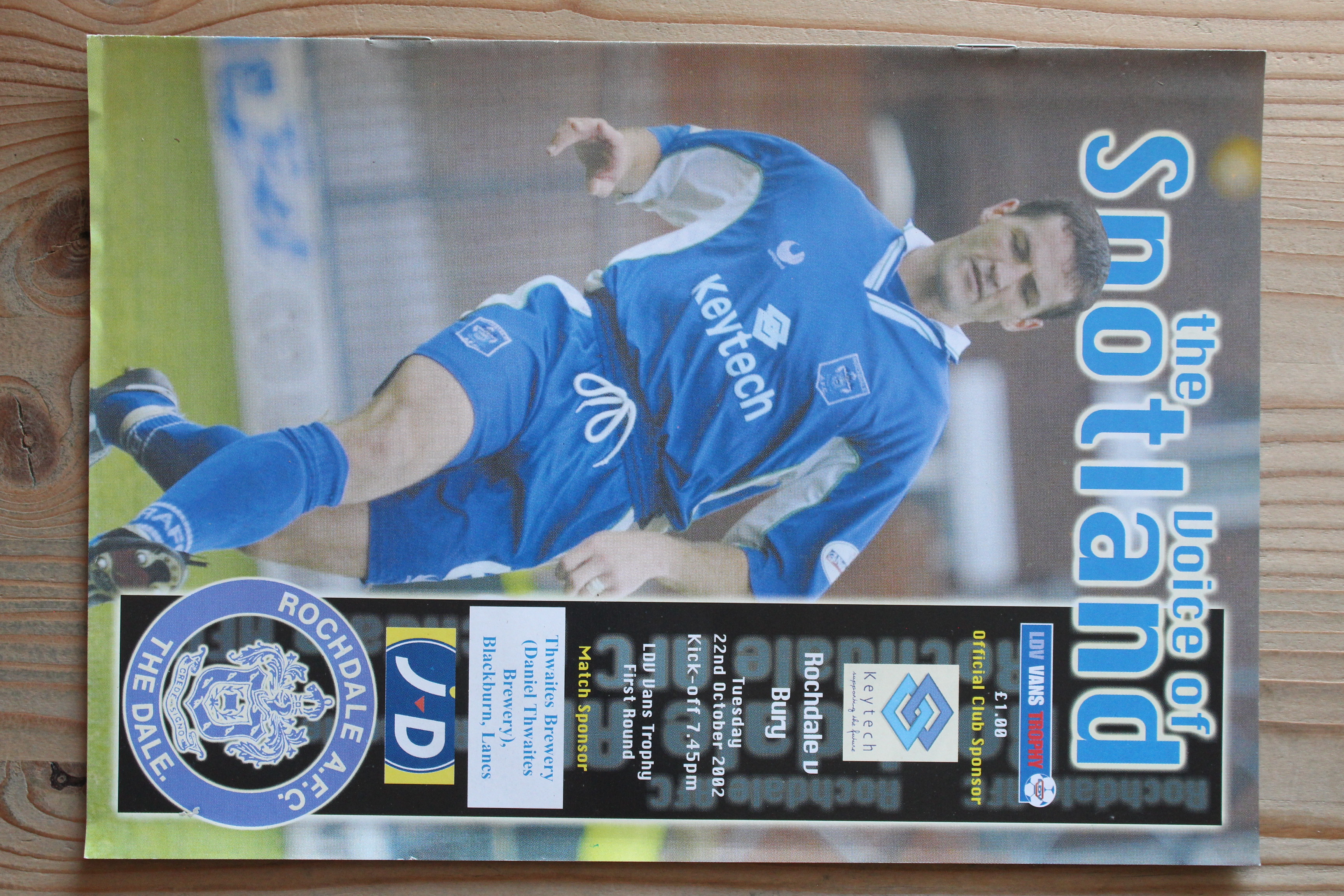 Rochdale FC v Bury FC