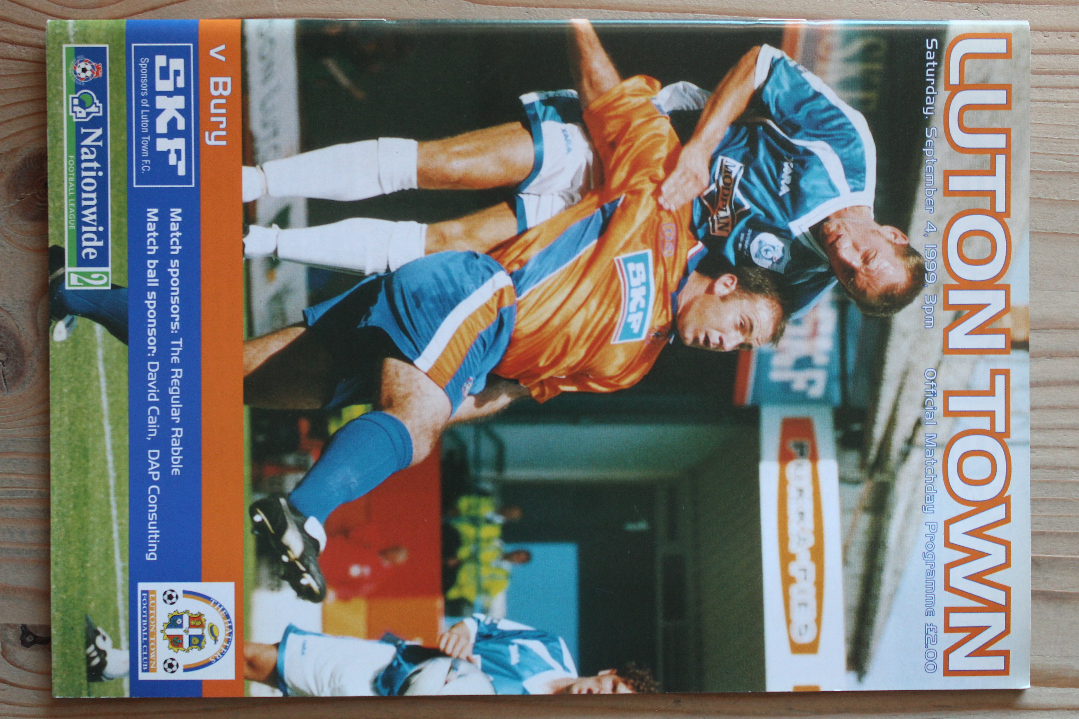 Luton Town FC v Bury FC