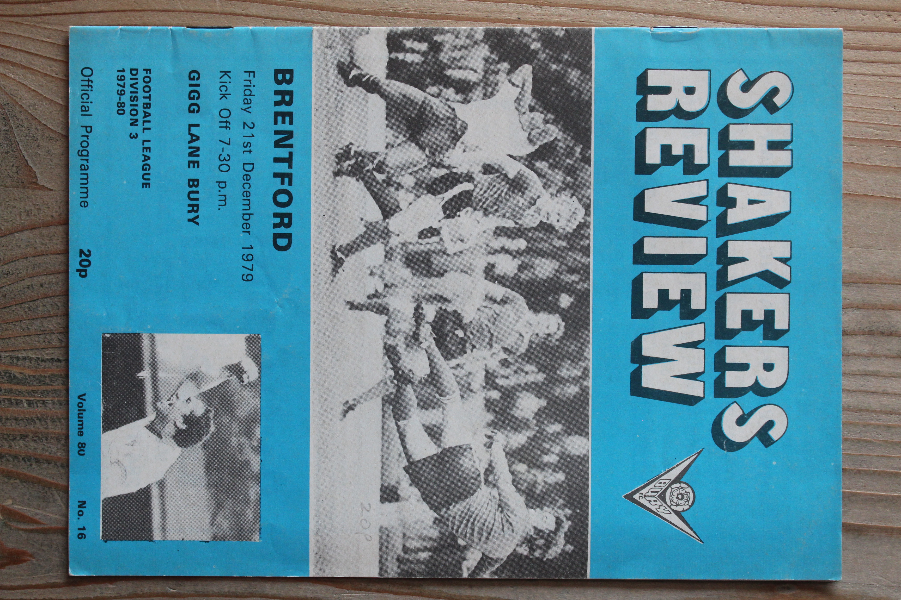 Bury FC v Brentford FC