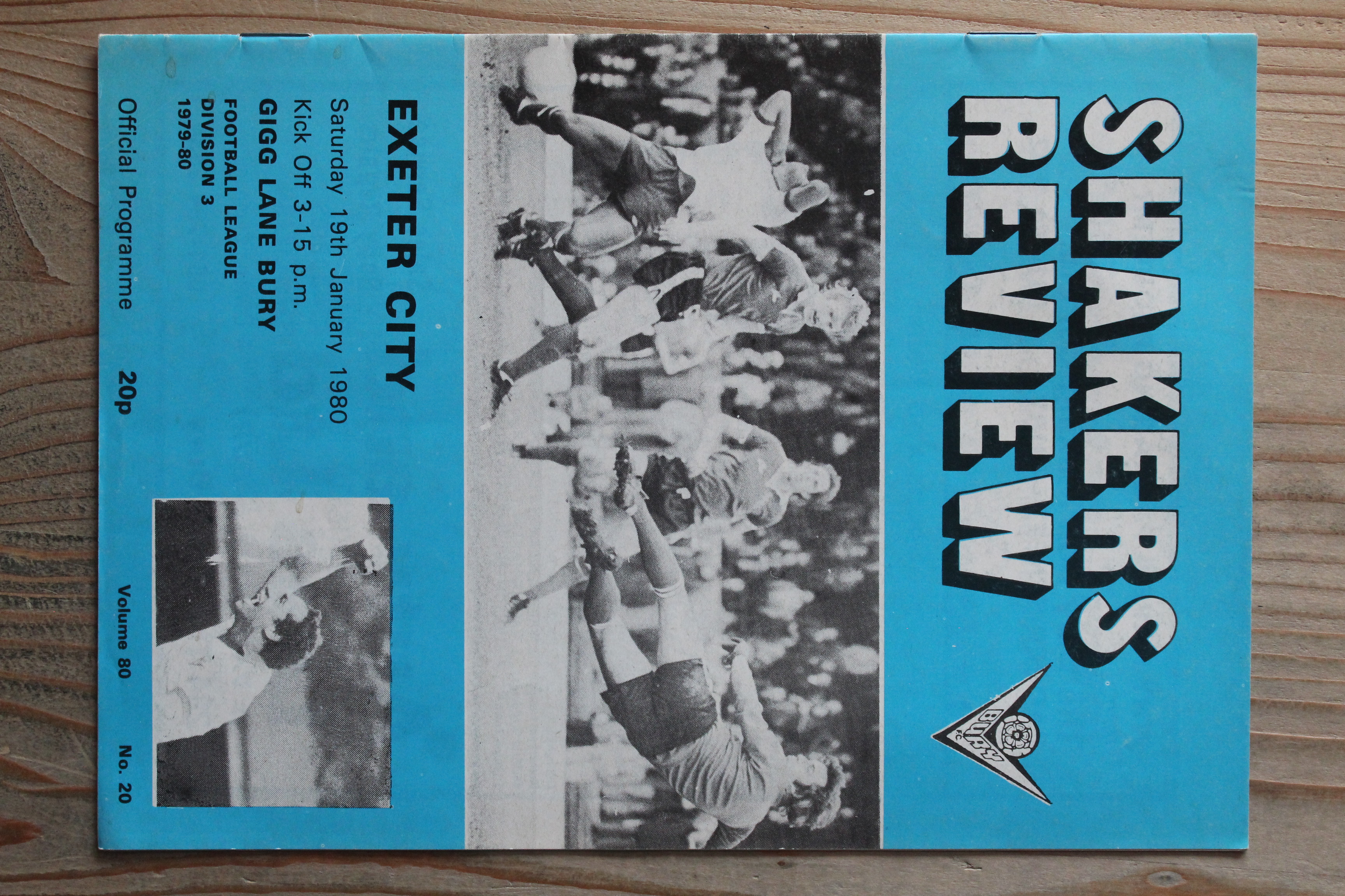 Bury FC v Exeter City FC