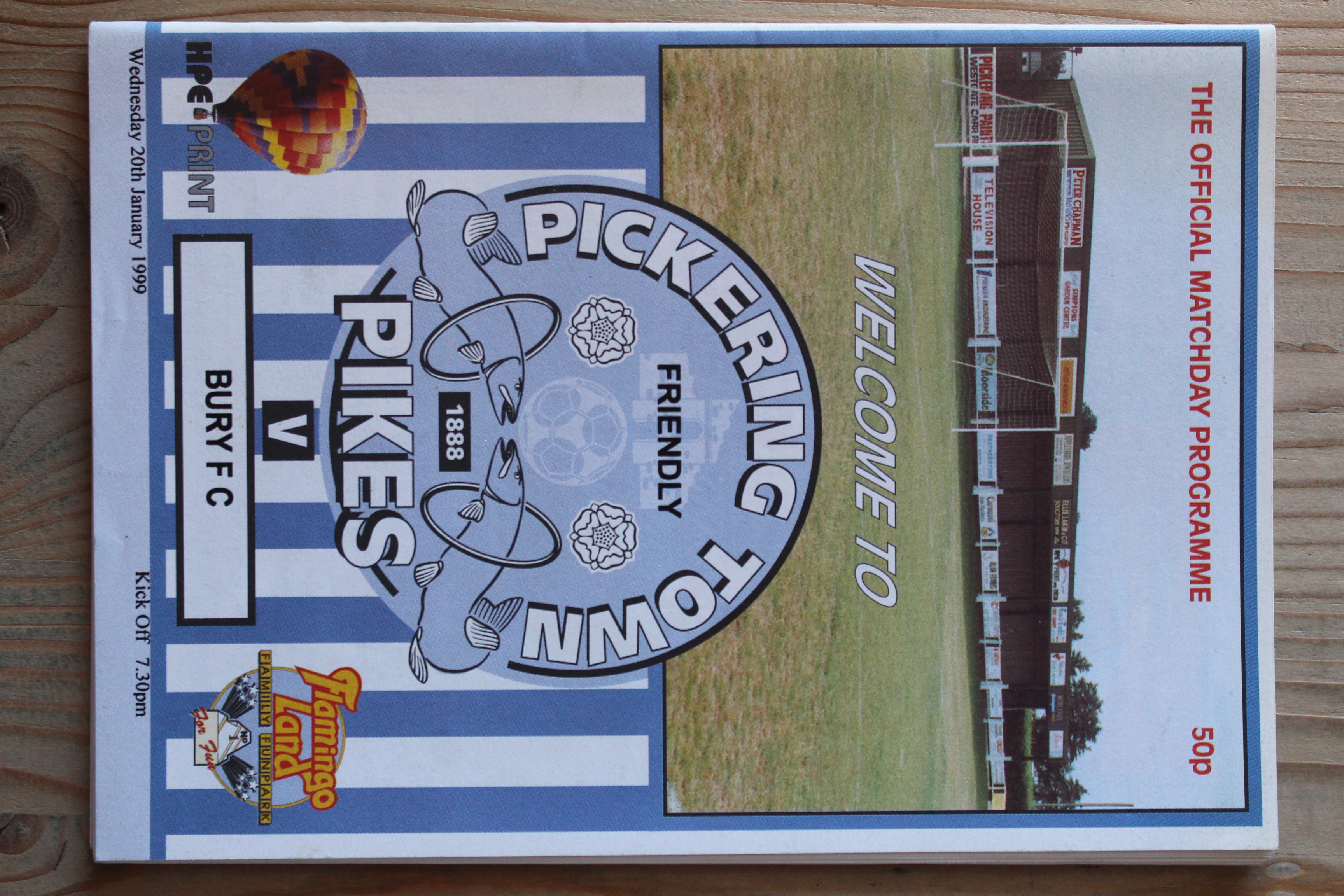 Pickering Town v Bury FC