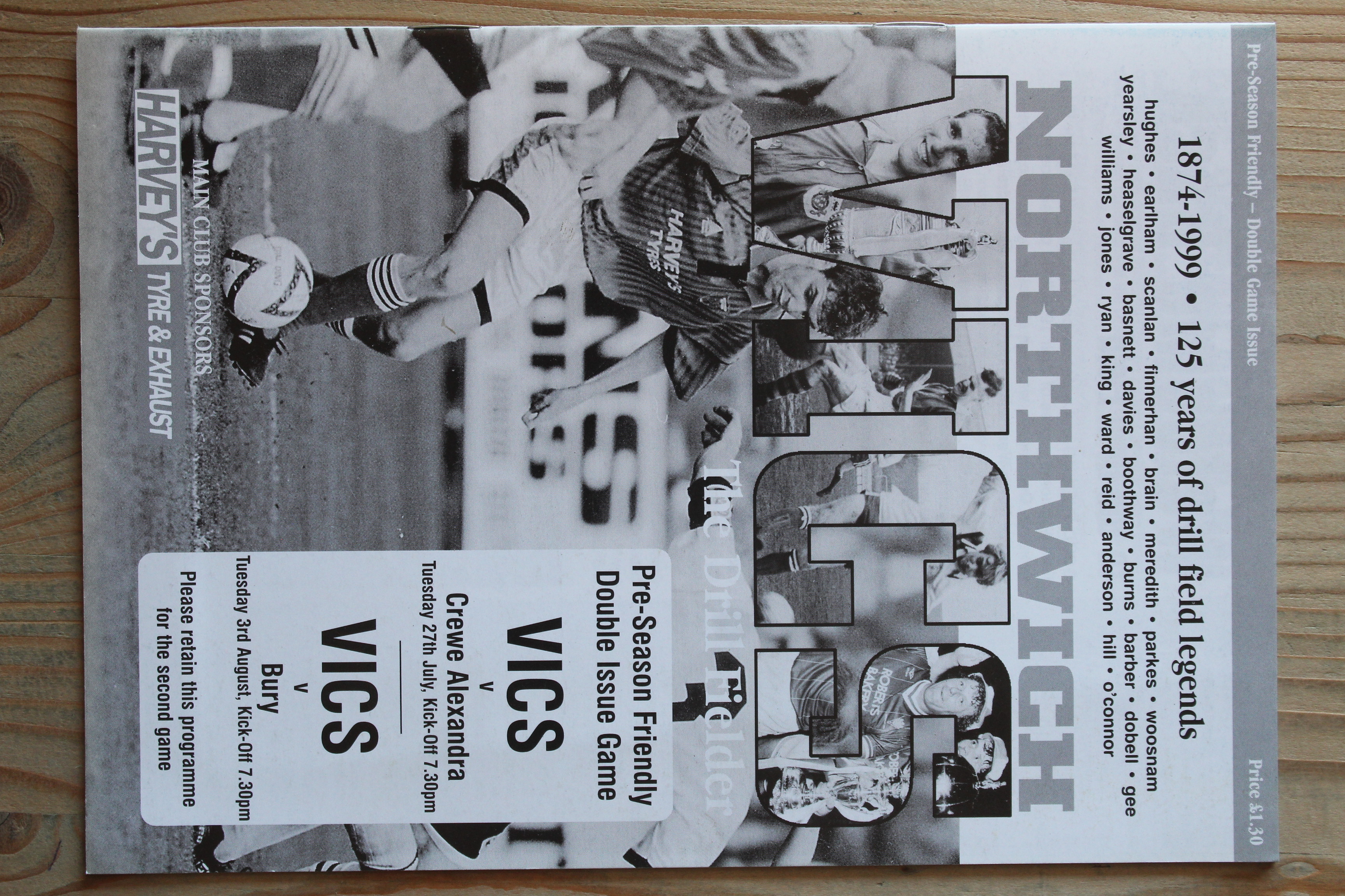 Northwich Victoria v Bury FC