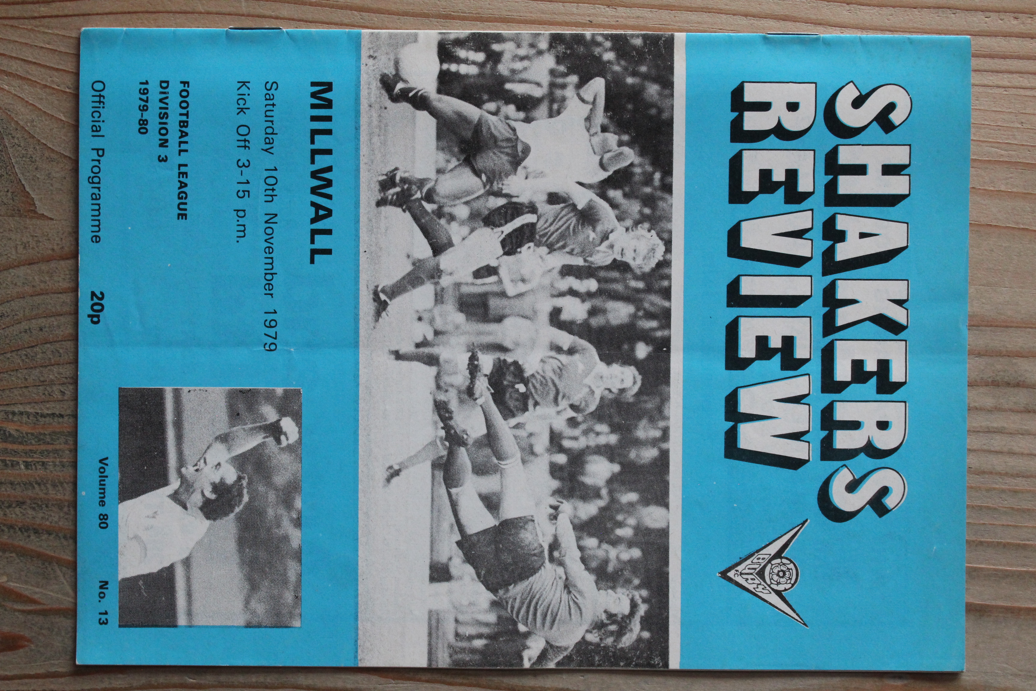 Bury FC v Millwall FC