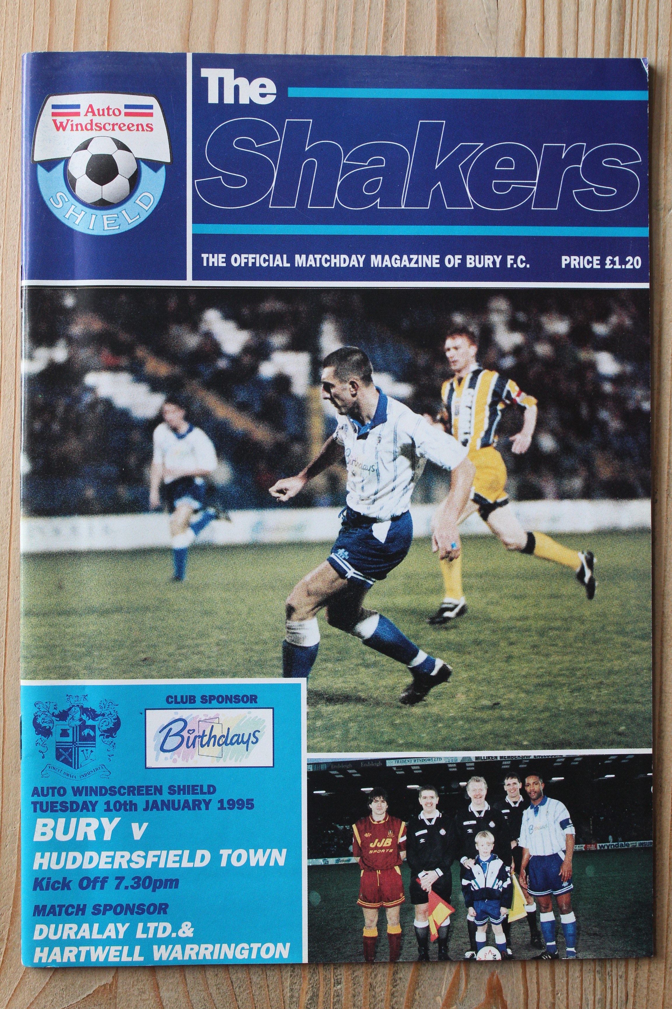 Bury FC v Huddersfield Town FC