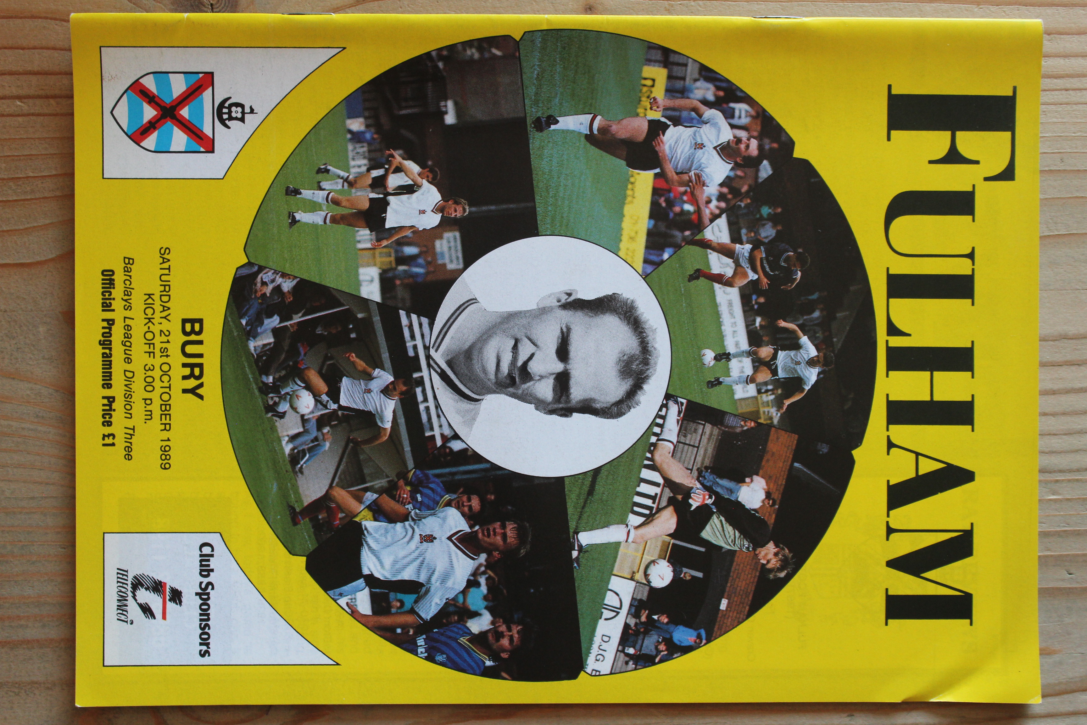 Fulham FC v Bury FC