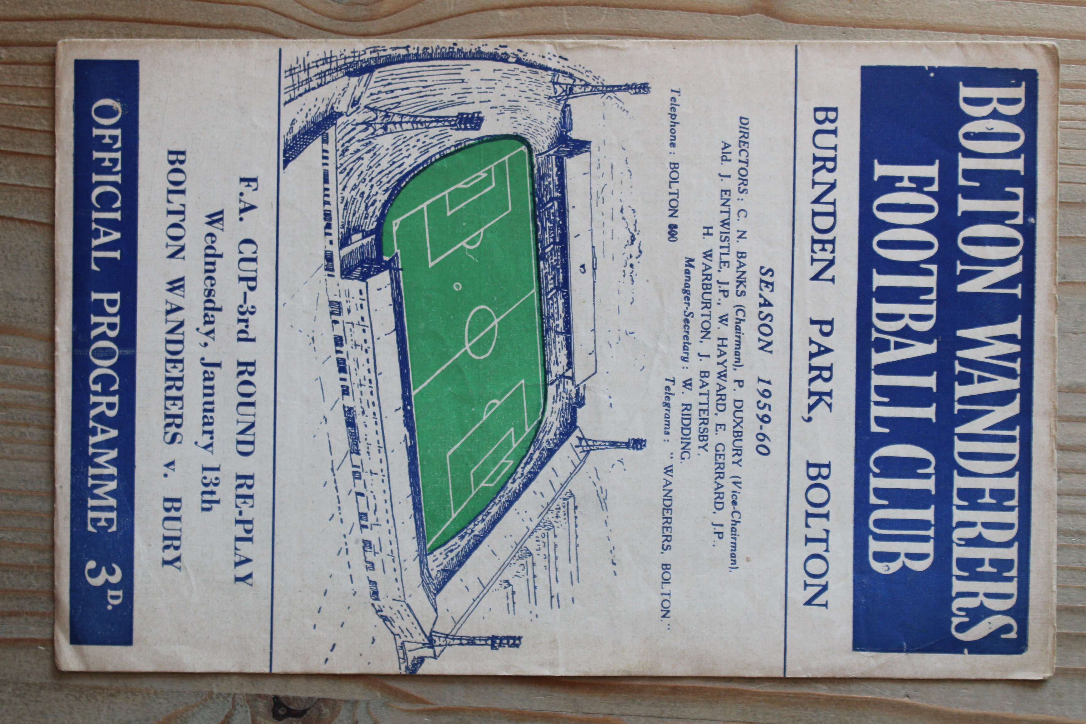 Bolton Wanderers FC v Bury FC