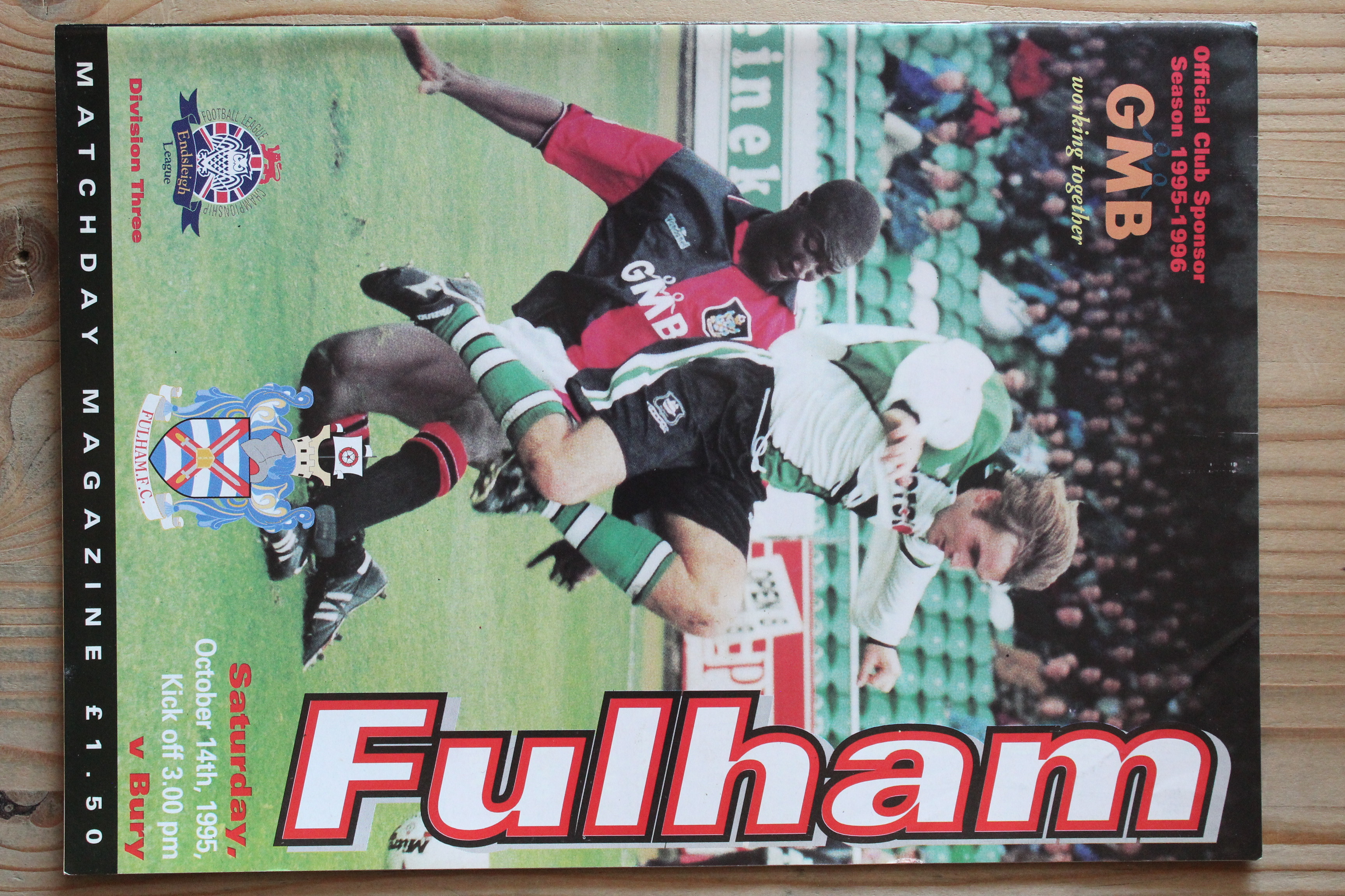 Fulham FC v Bury FC