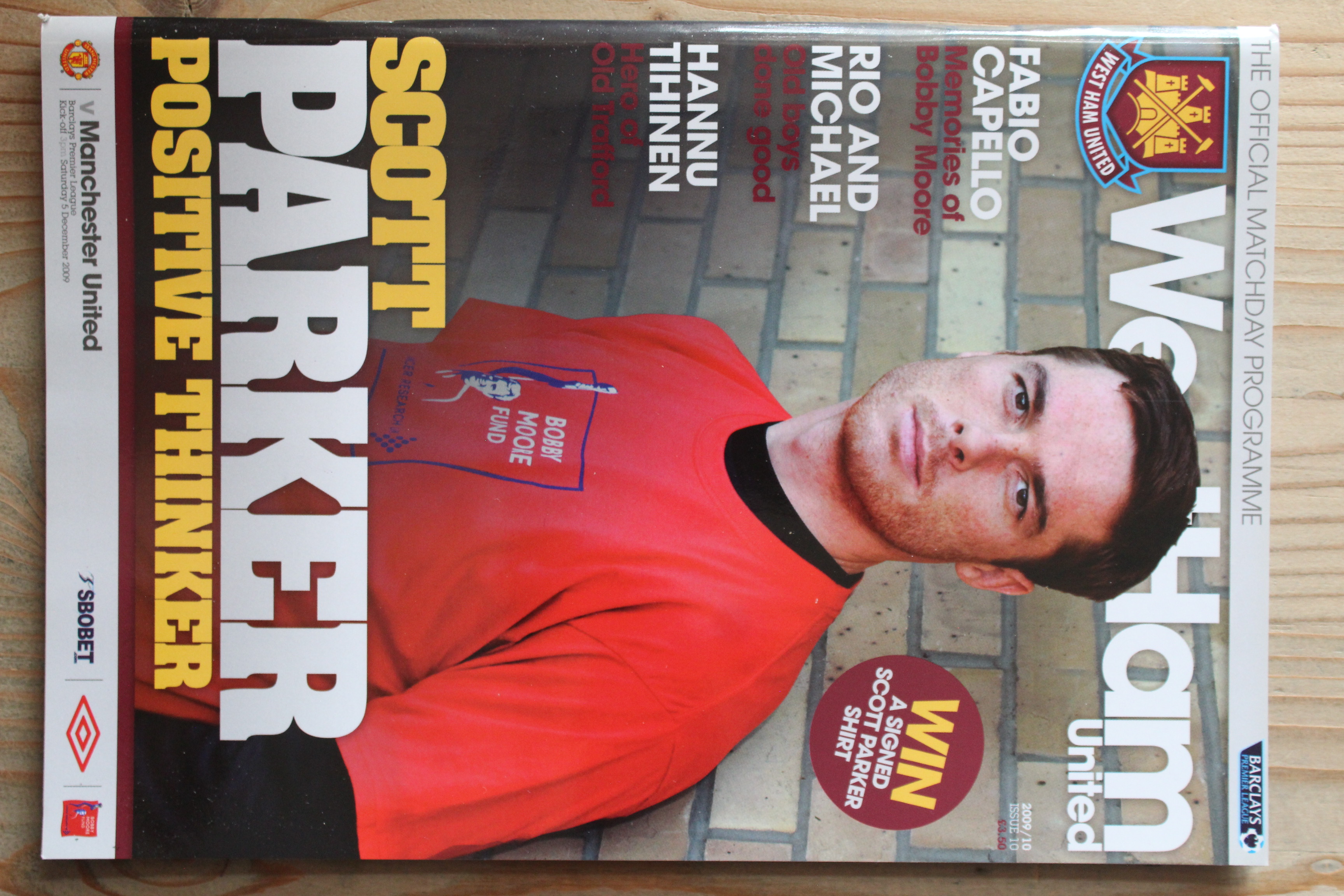West Ham United FC v Manchester United FC
