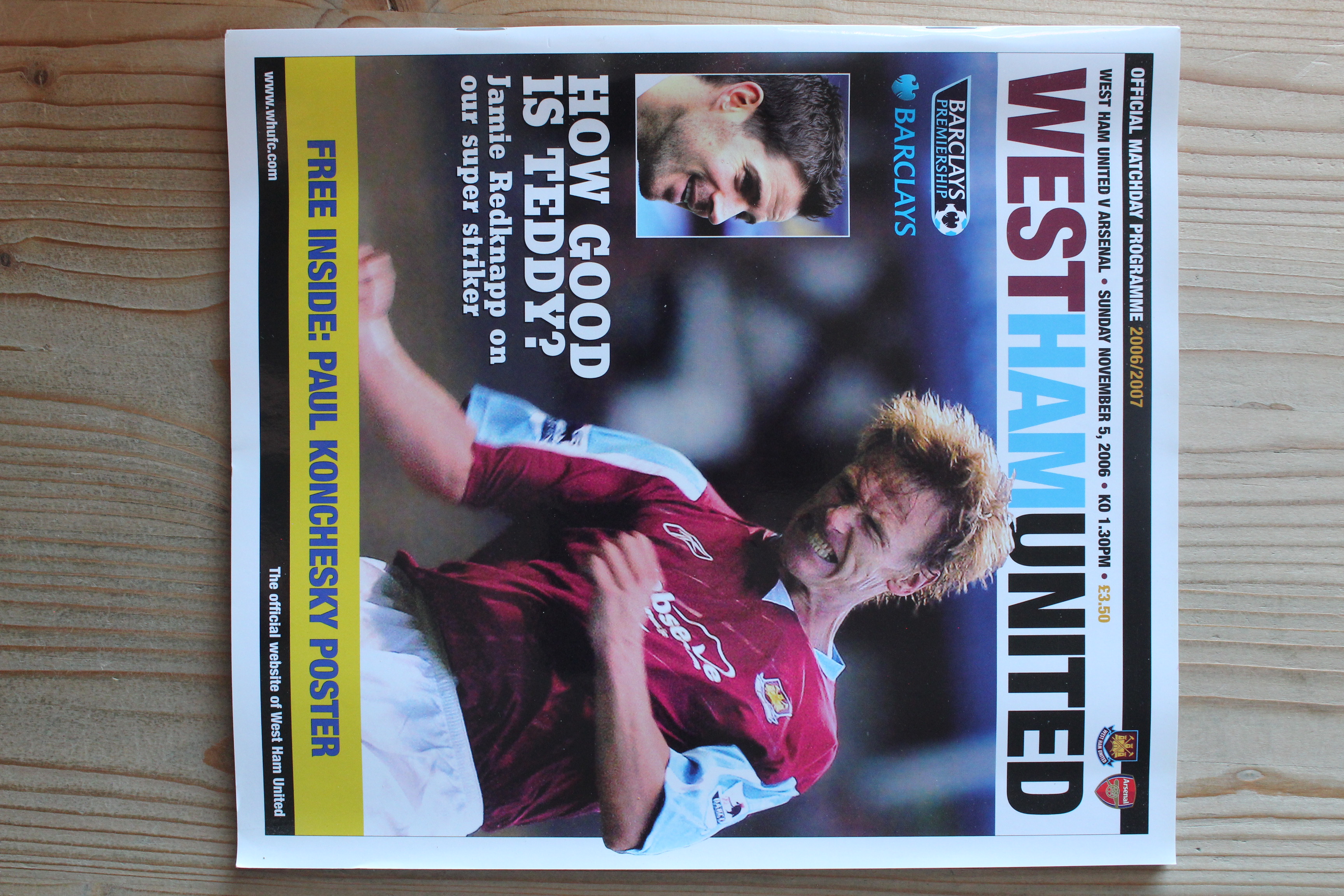 West Ham United FC v Arsenal FC