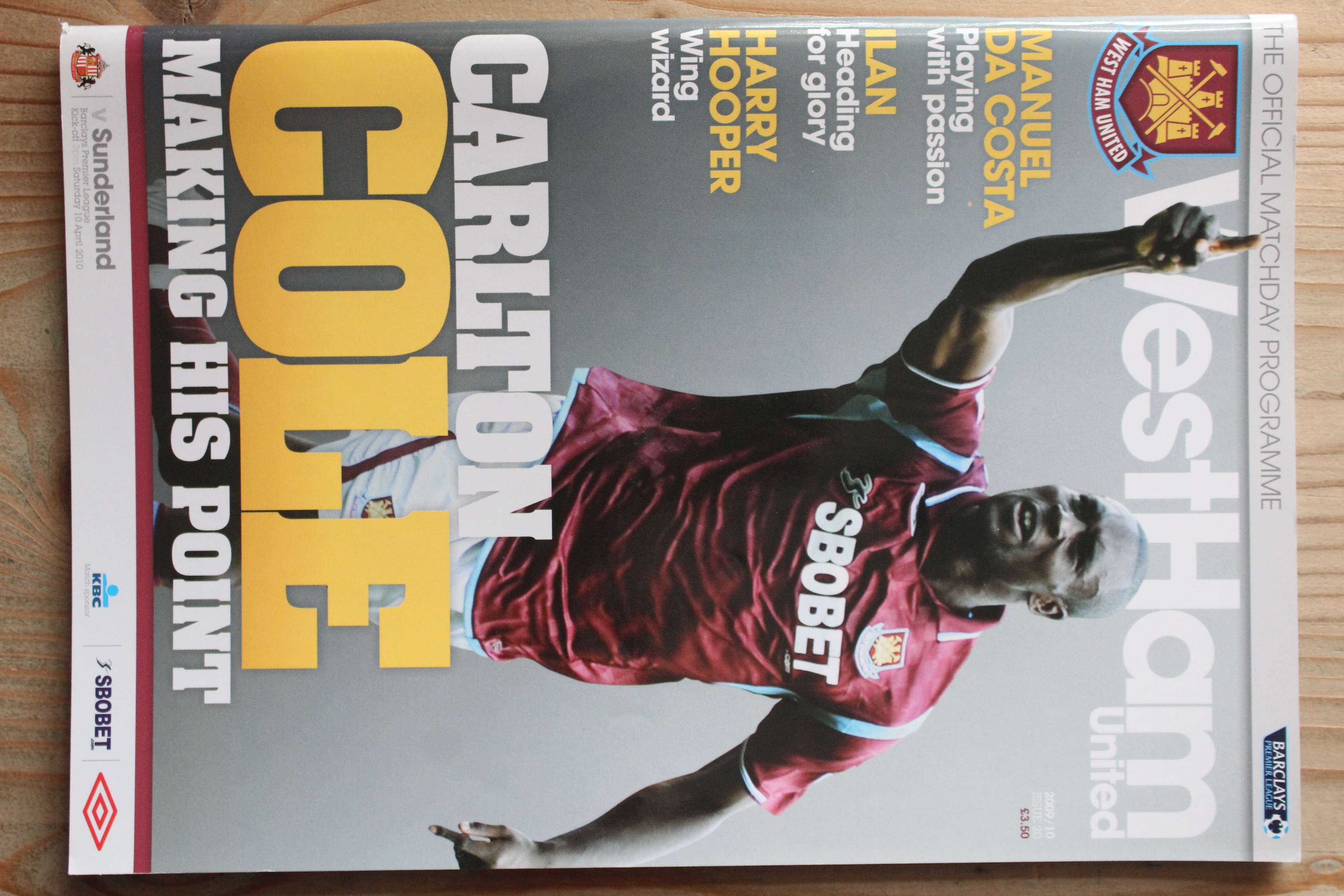 West Ham United FC v Sunderland FC