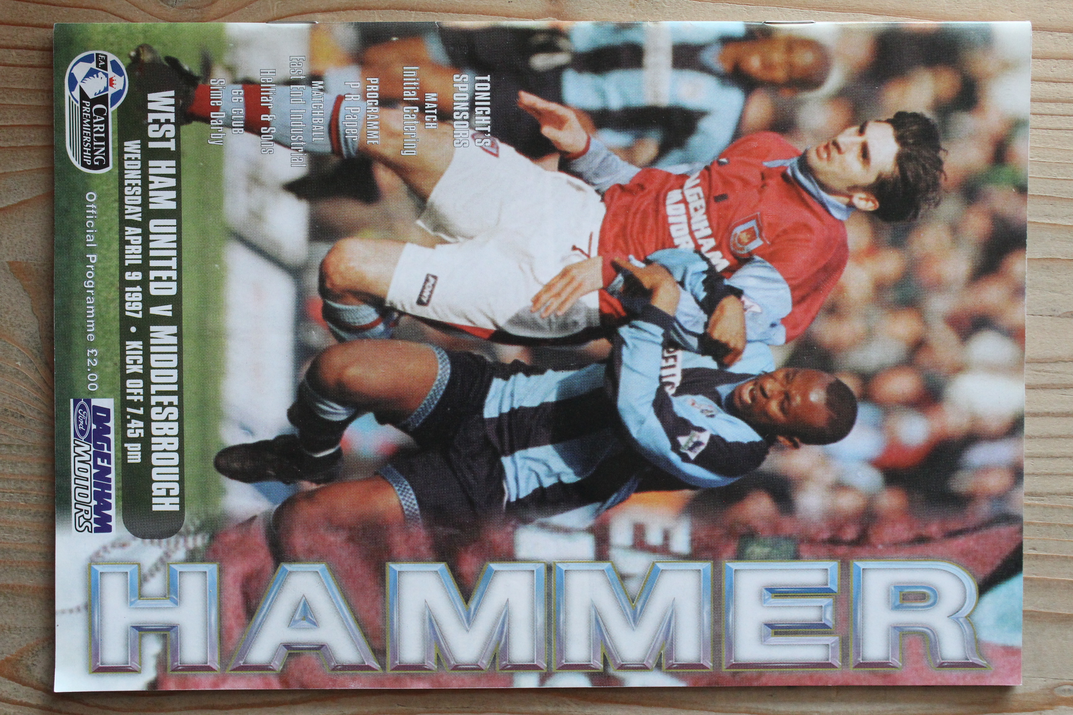 West Ham United FC v Middlesbrough FC