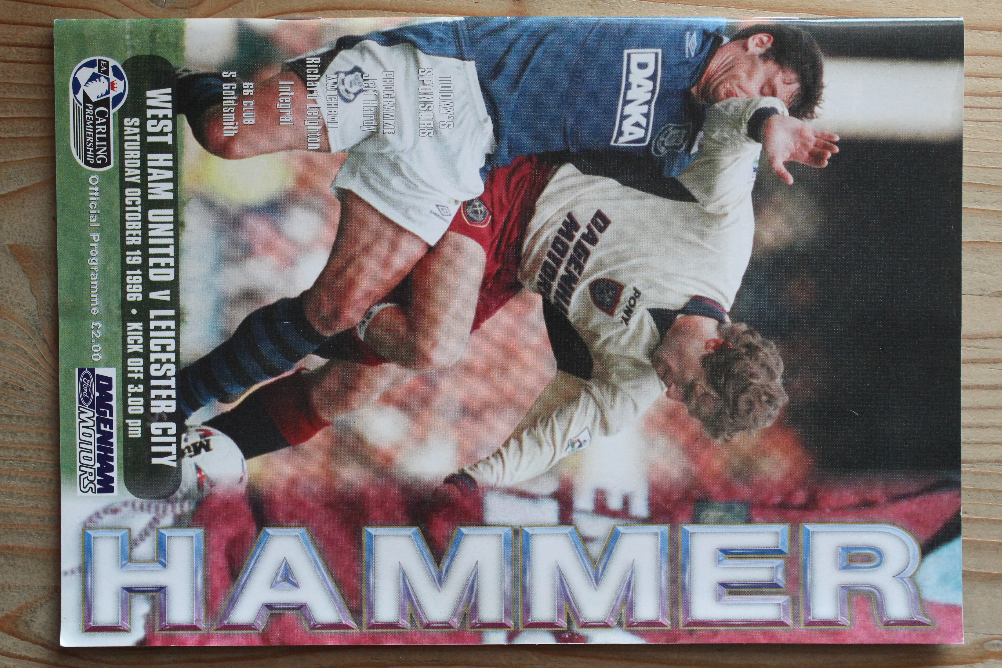 West Ham United FC v Leicester City FC