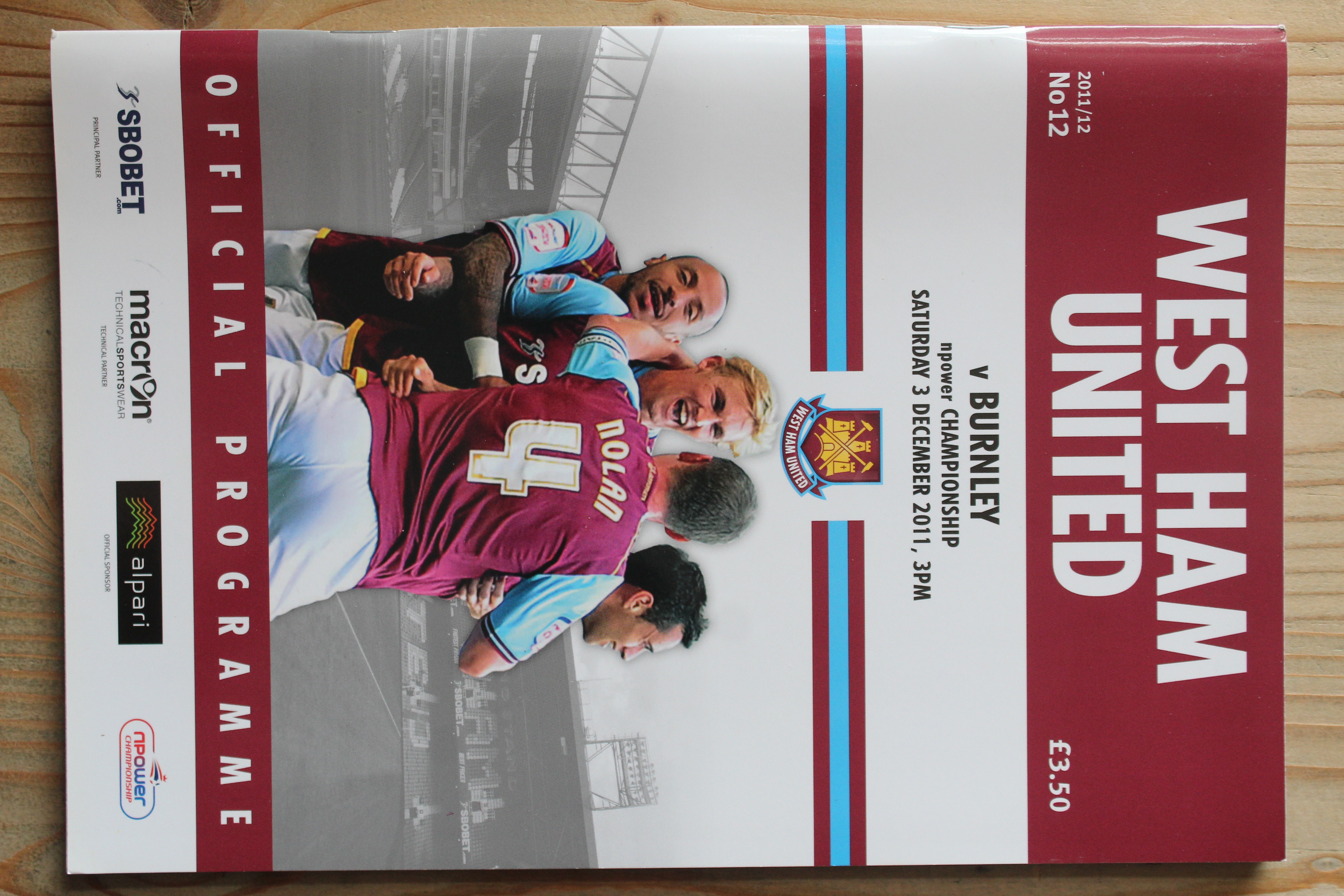 West Ham United FC v Burnley FC