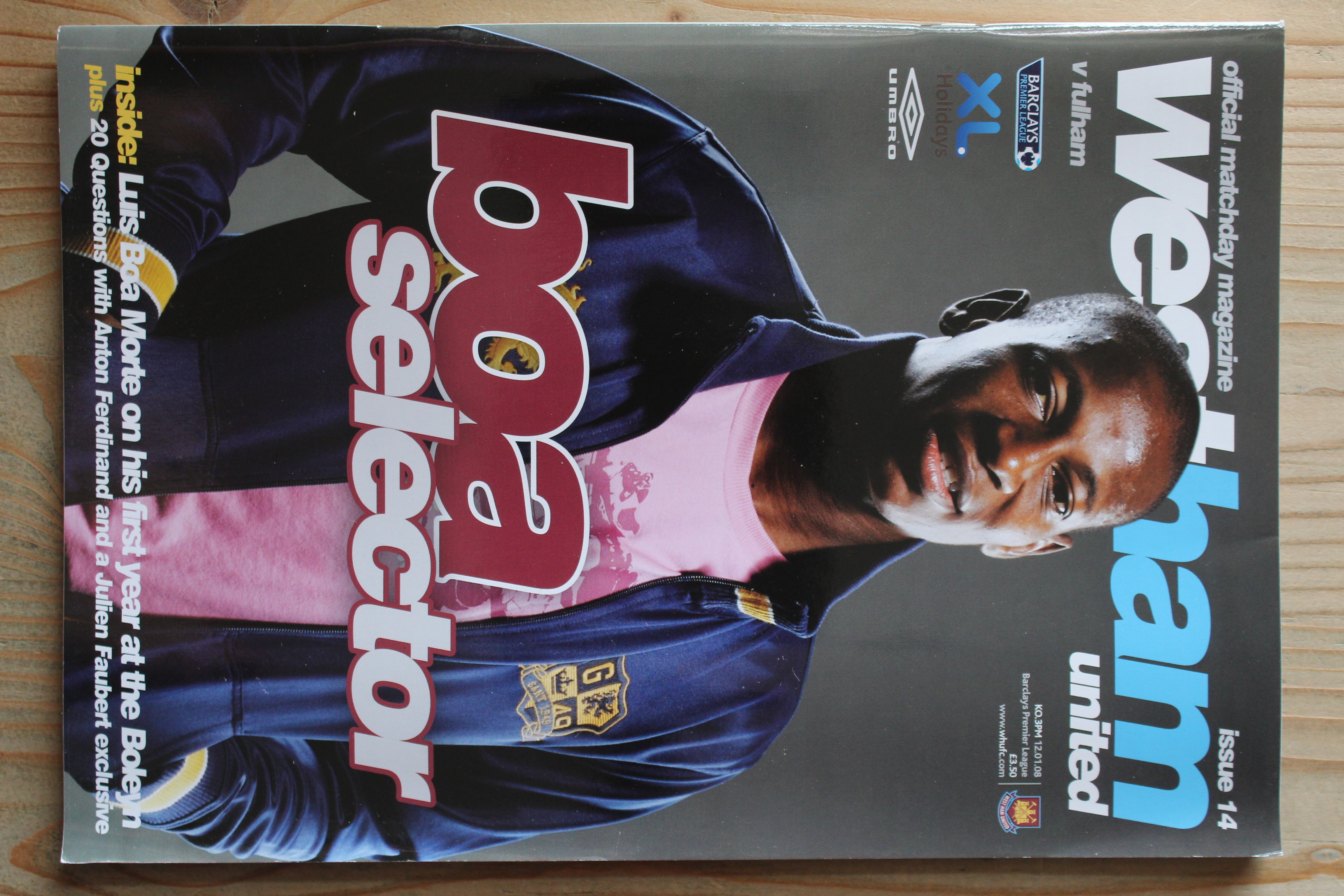 West Ham United FC v Fulham FC