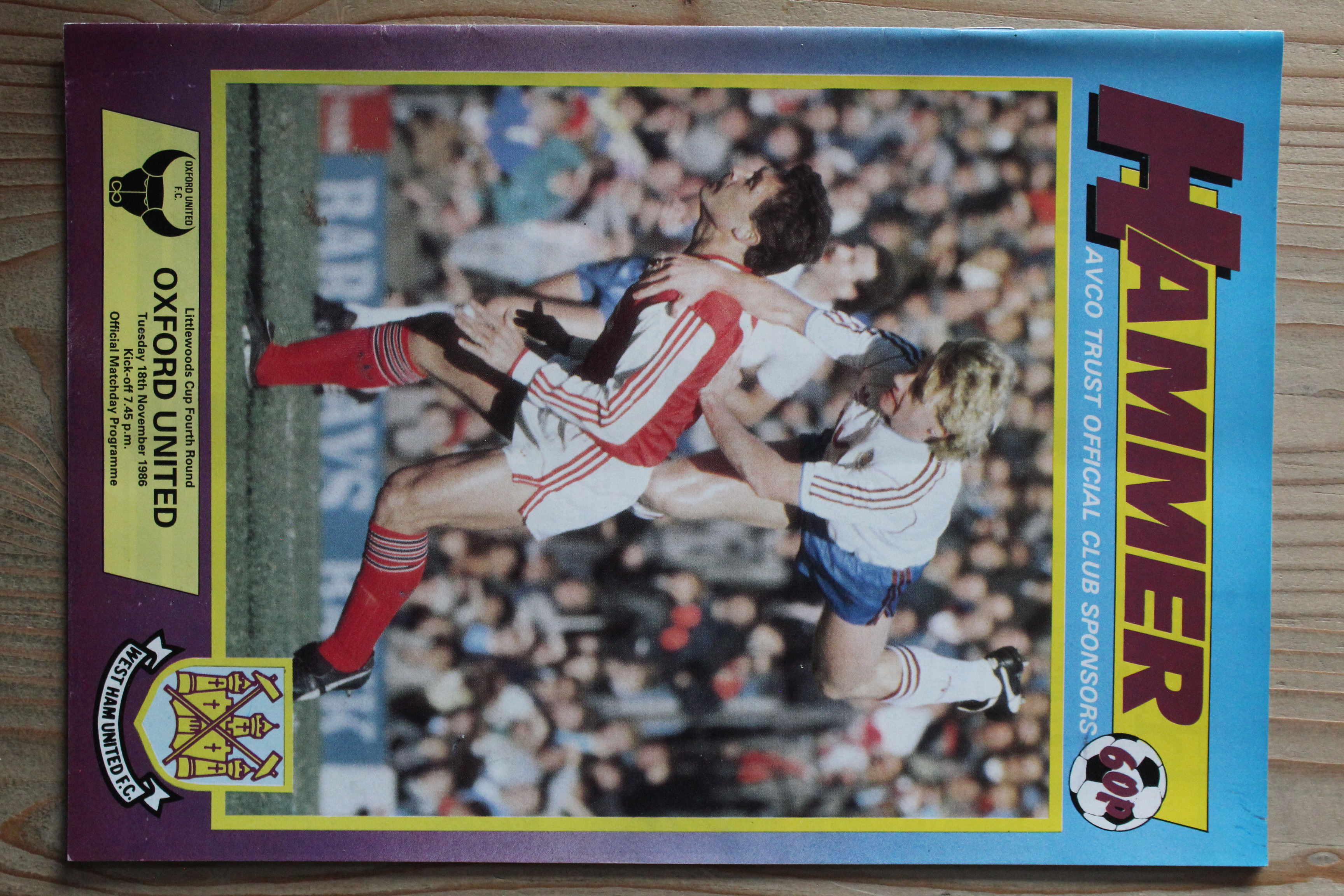 West Ham United FC v Oxford United FC