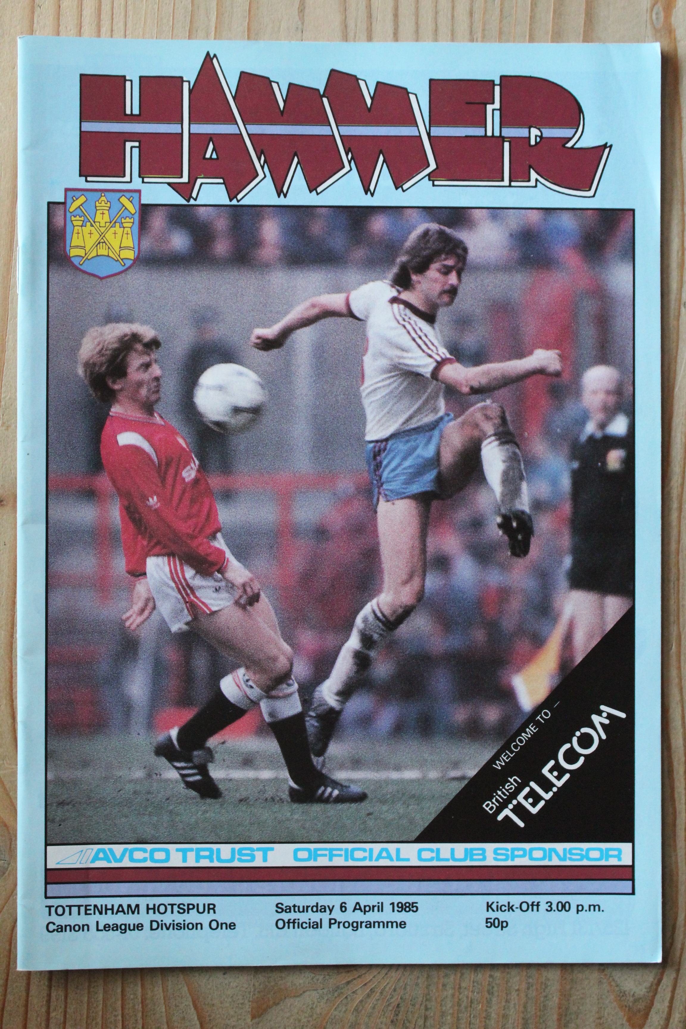 West Ham United FC v Tottenham Hotspur FC