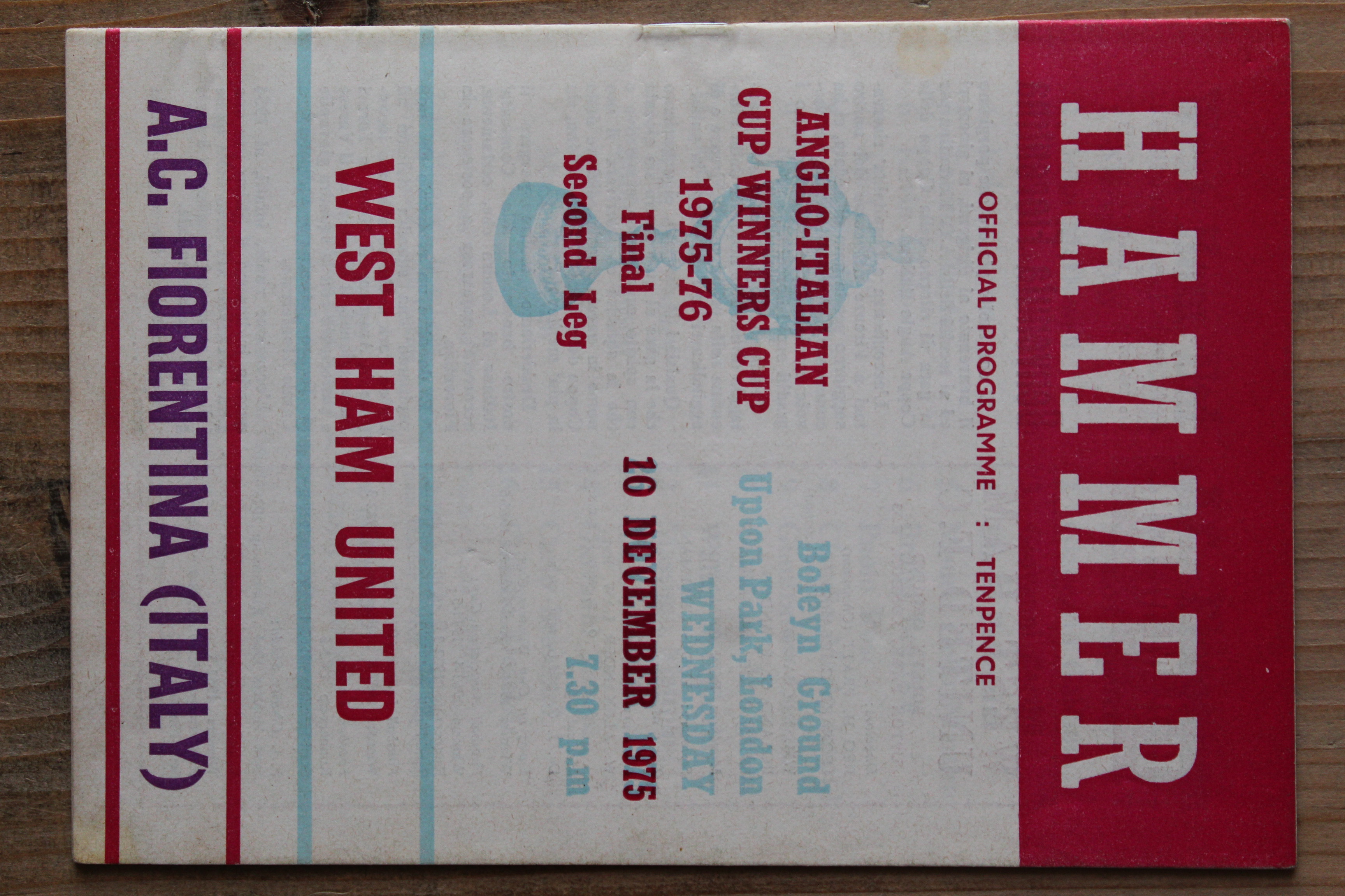 West Ham United FC v Fiorentina