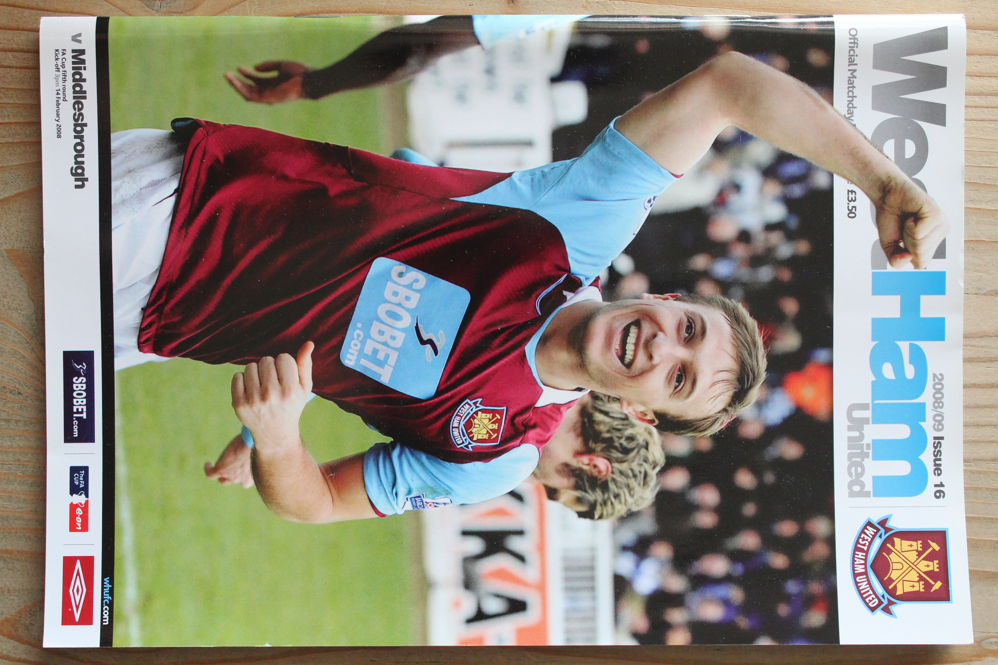 West Ham United FC v Middlesbrough FC