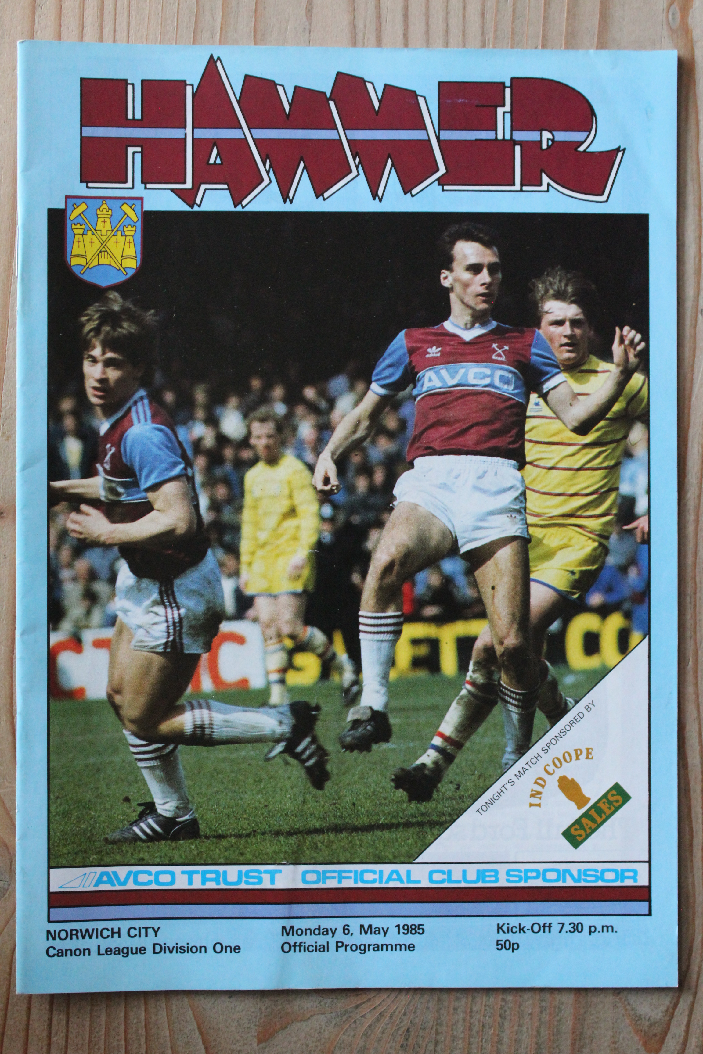 West Ham United FC v Norwich City FC