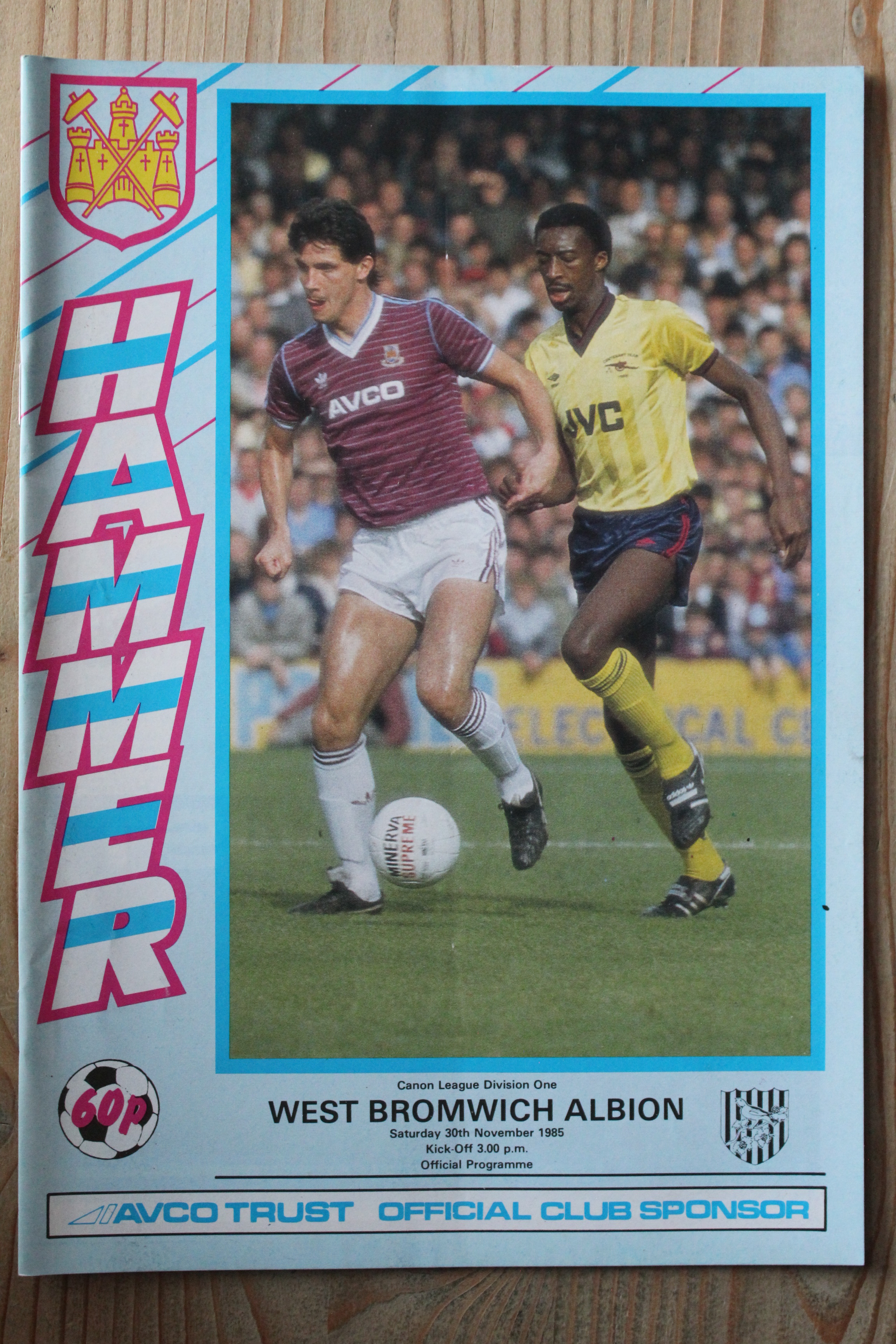 West Ham United FC v West Bromwich Albion FC 