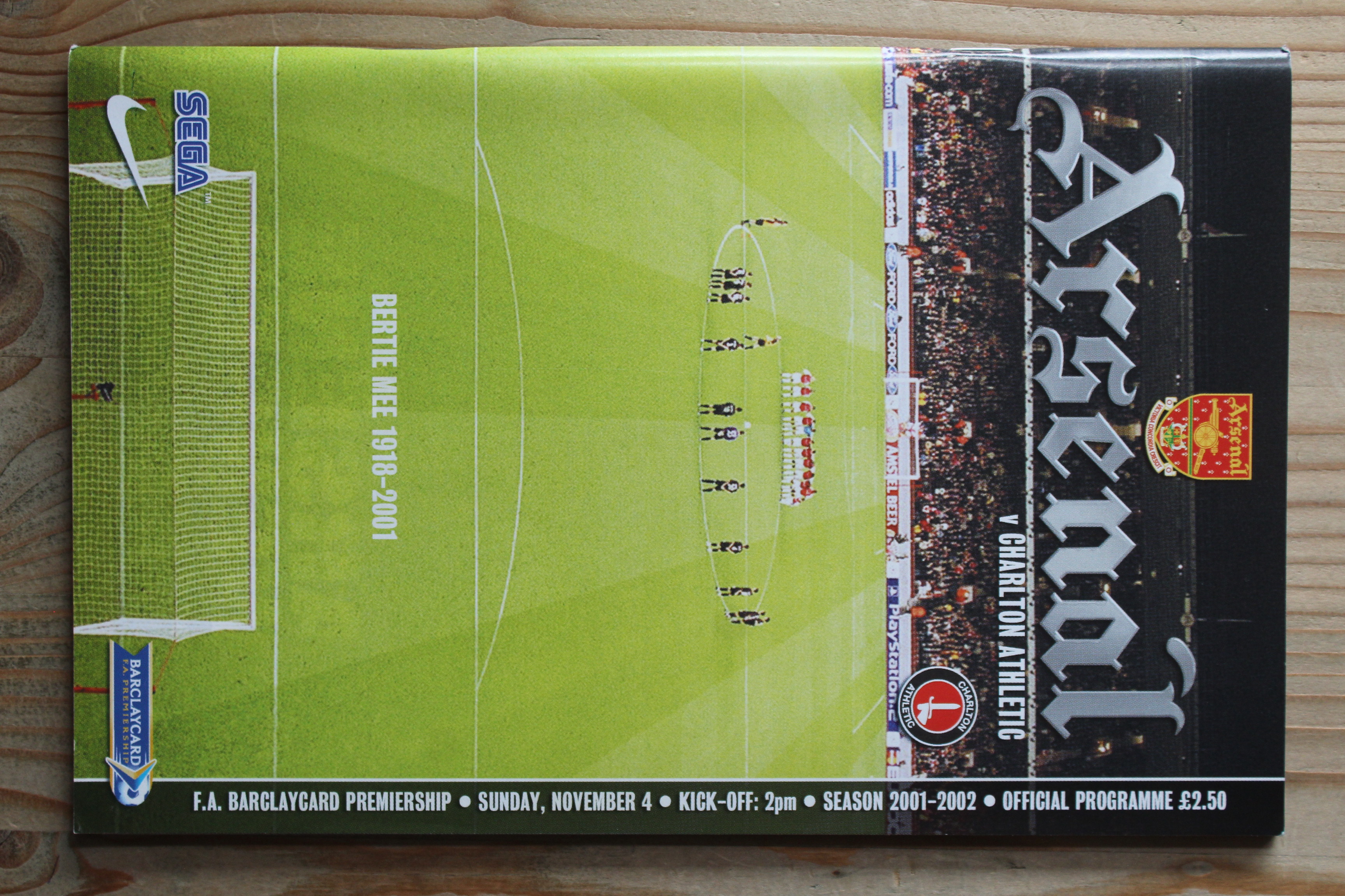 Arsenal FC v Charlton Athletic FC