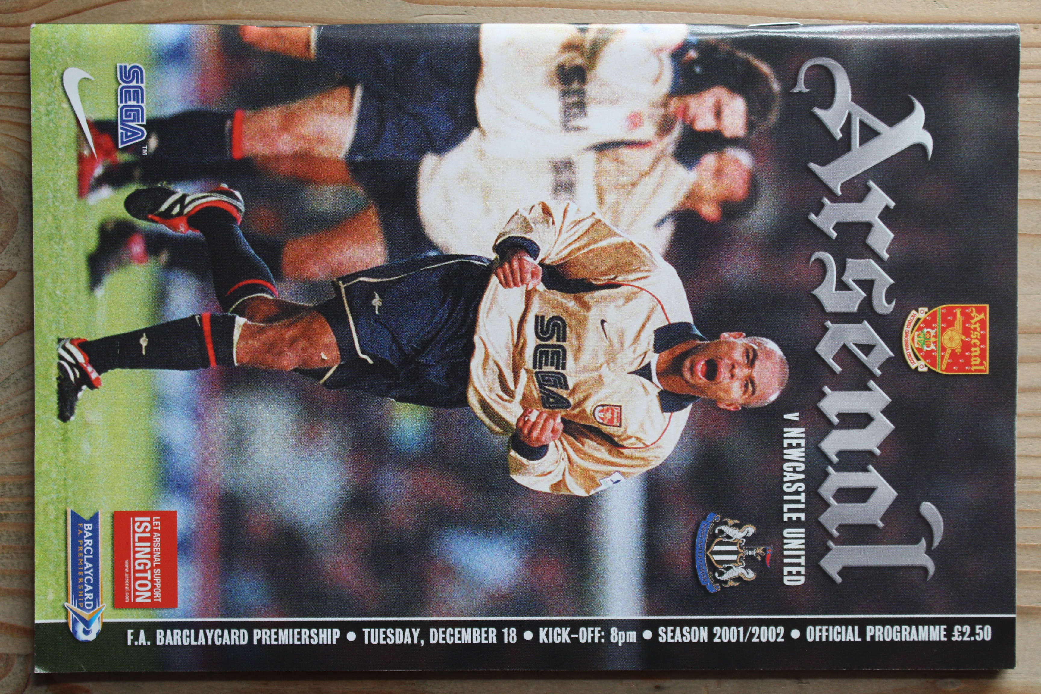 Arsenal FC v Newcastle United FC
