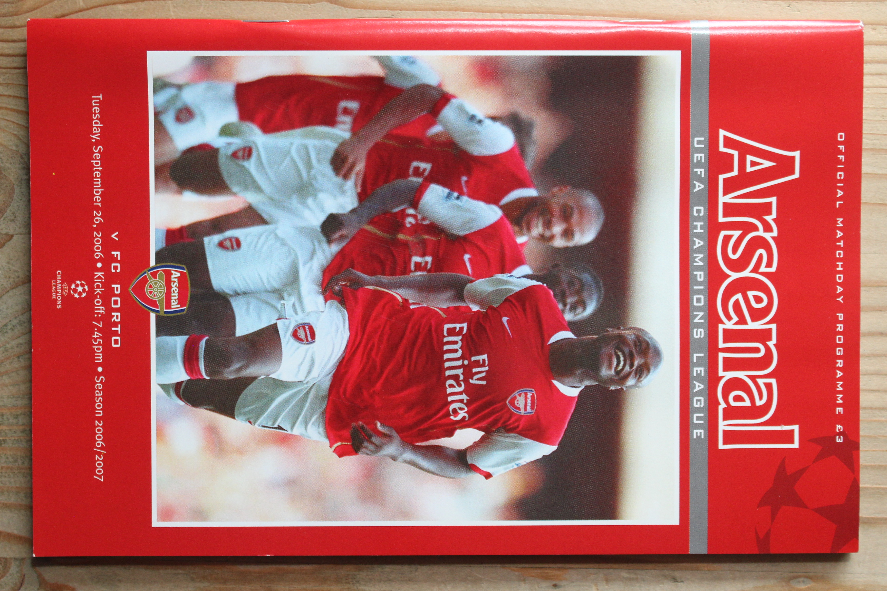 Arsenal FC v FC Porto