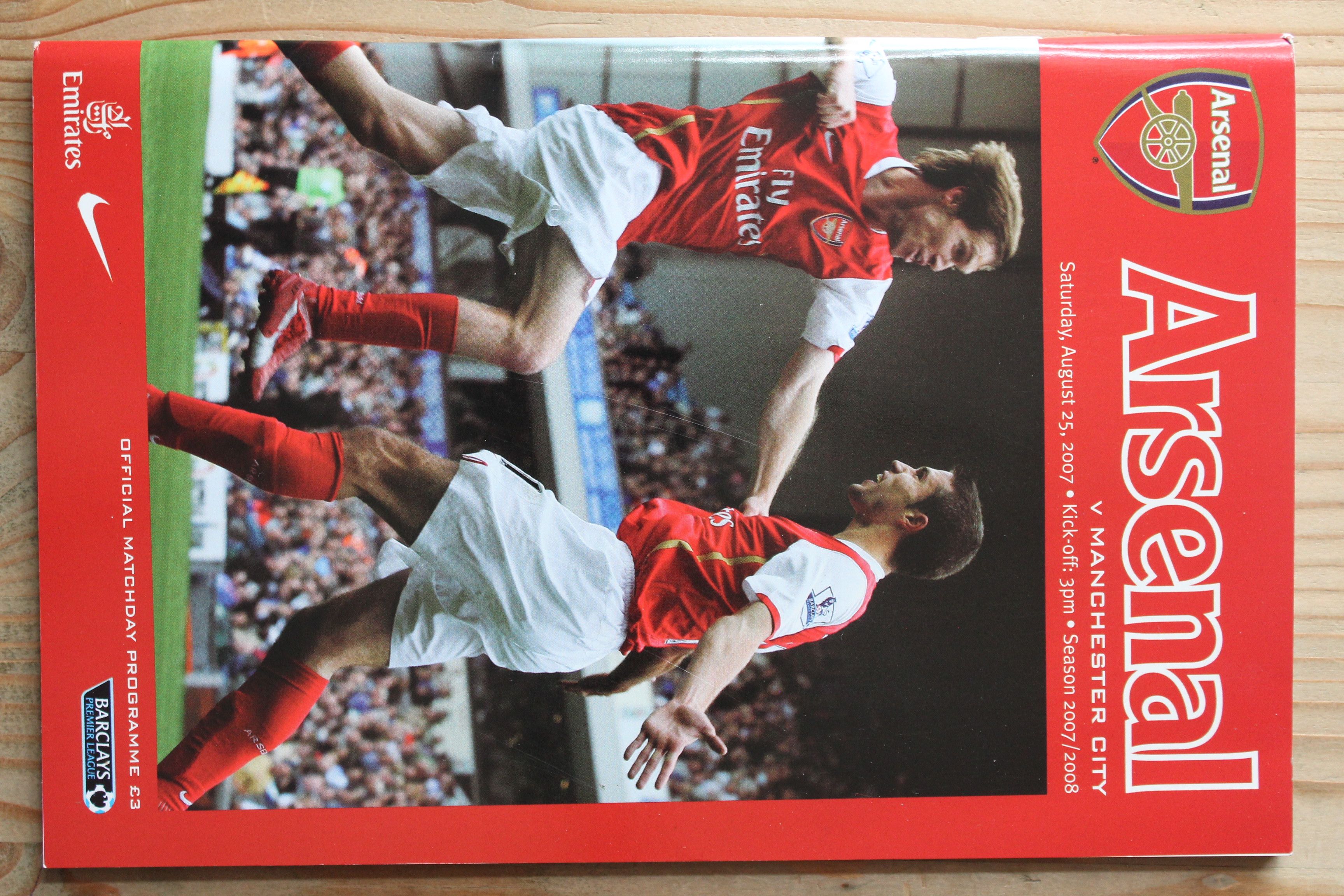 Arsenal FC v Manchester City FC