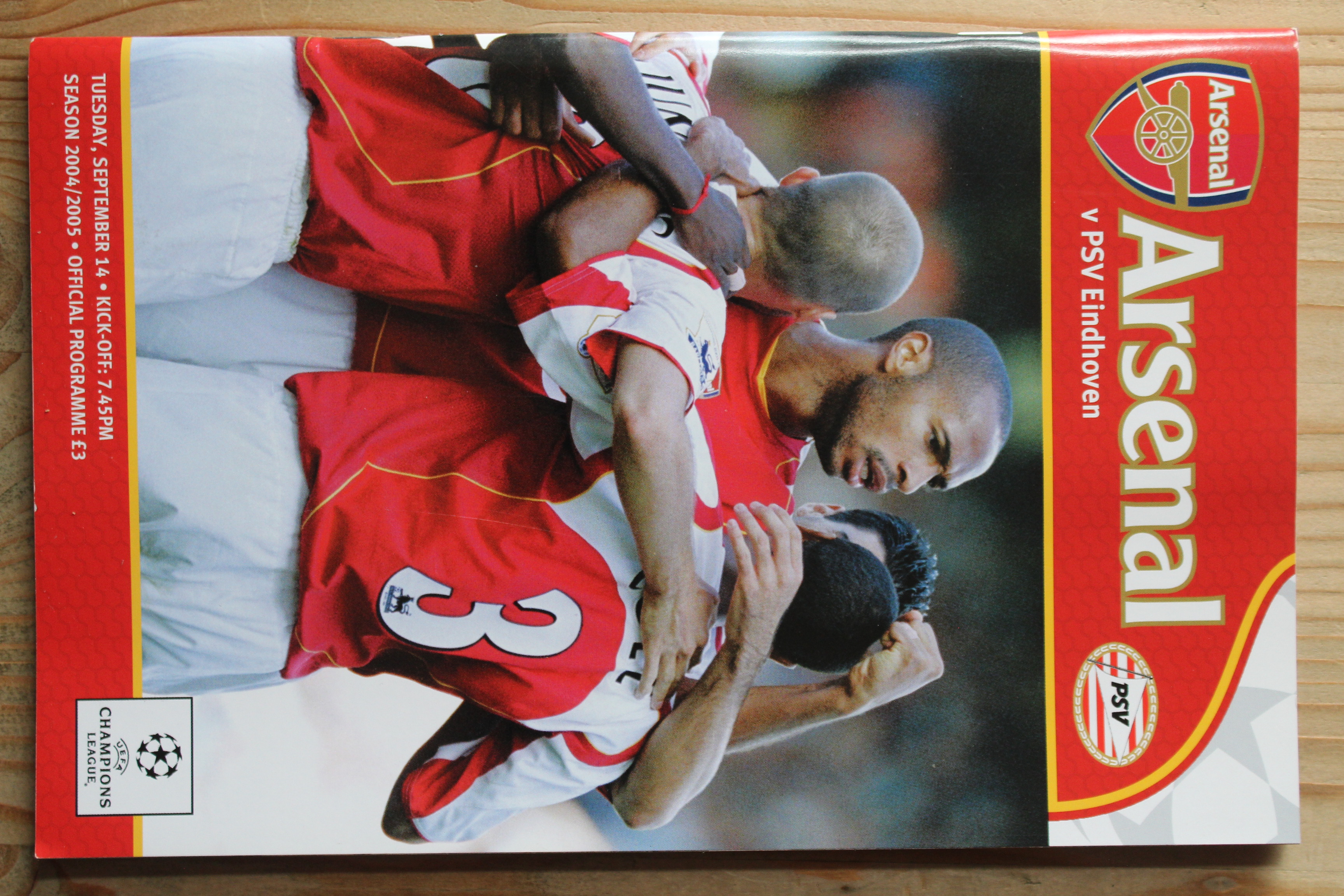 Arsenal FC v PSV Eindhoven