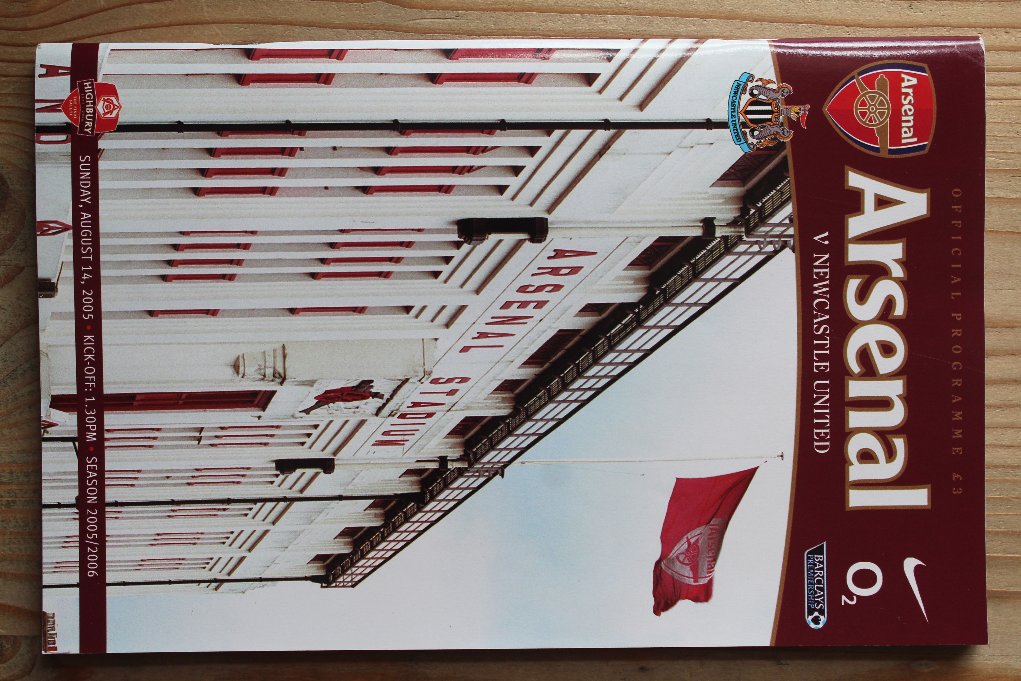Arsenal FC v Newcastle United FC