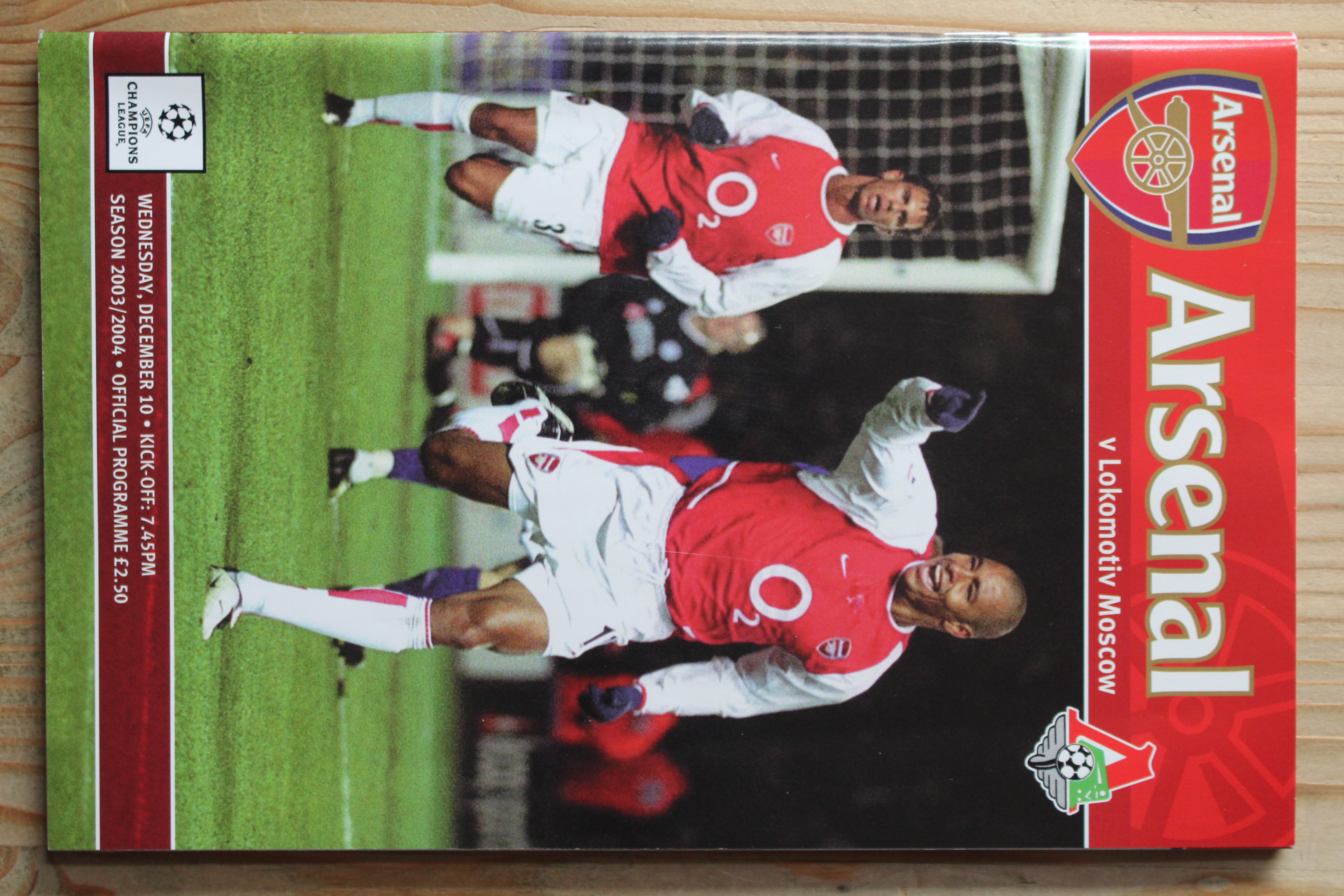 Arsenal FC v Lokomotiv Moscow