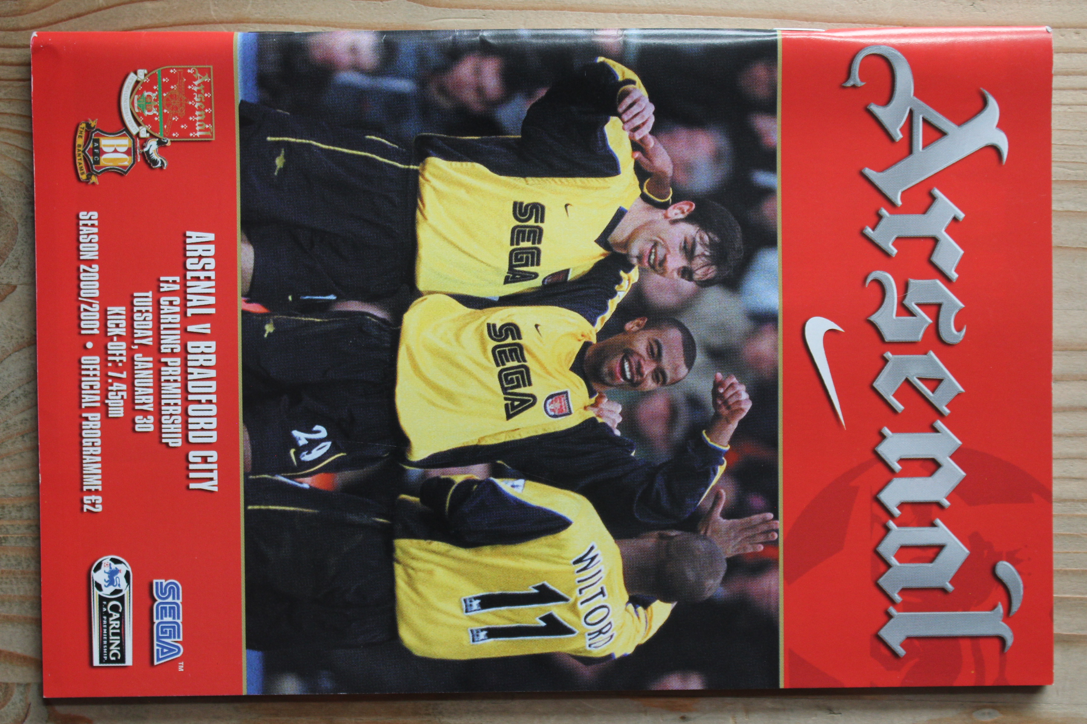 Arsenal FC v Bradford City FC