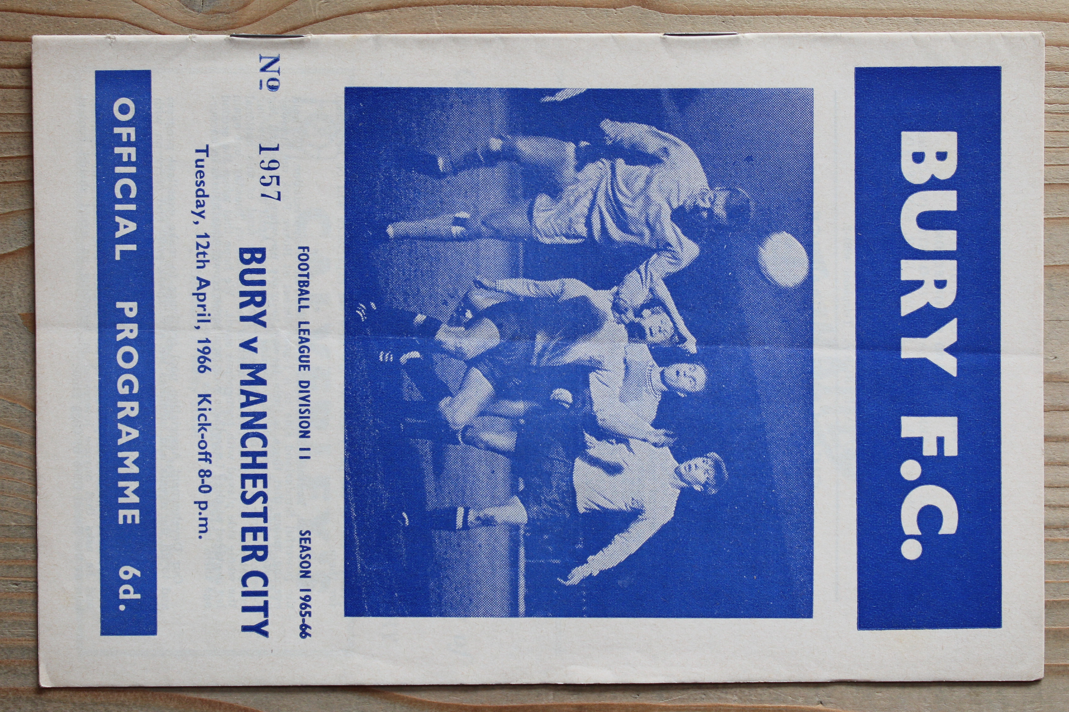 Bury FC v Manchester City FC
