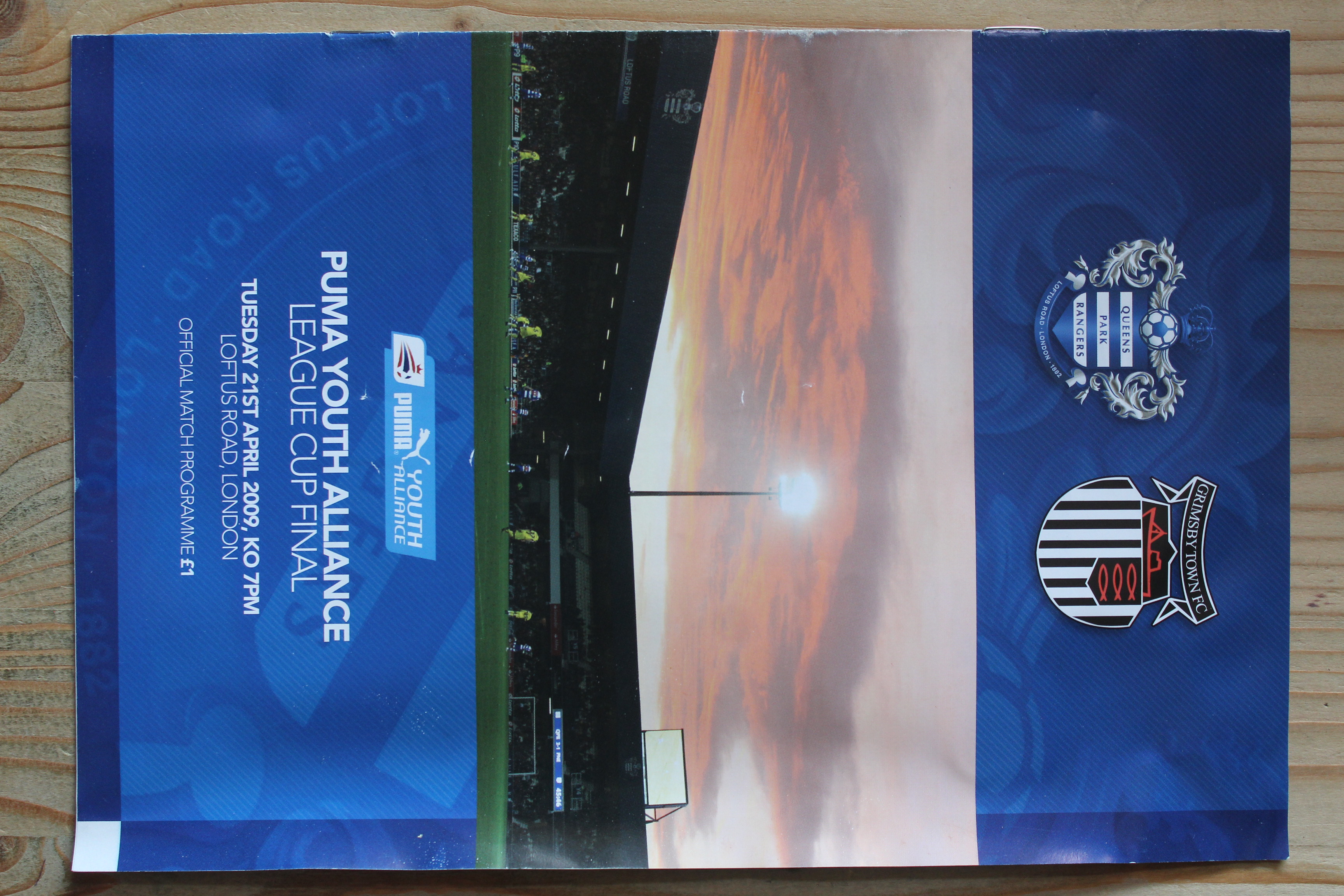 Queens Park Ranger (Youth) v Grimsby Town (Youth)