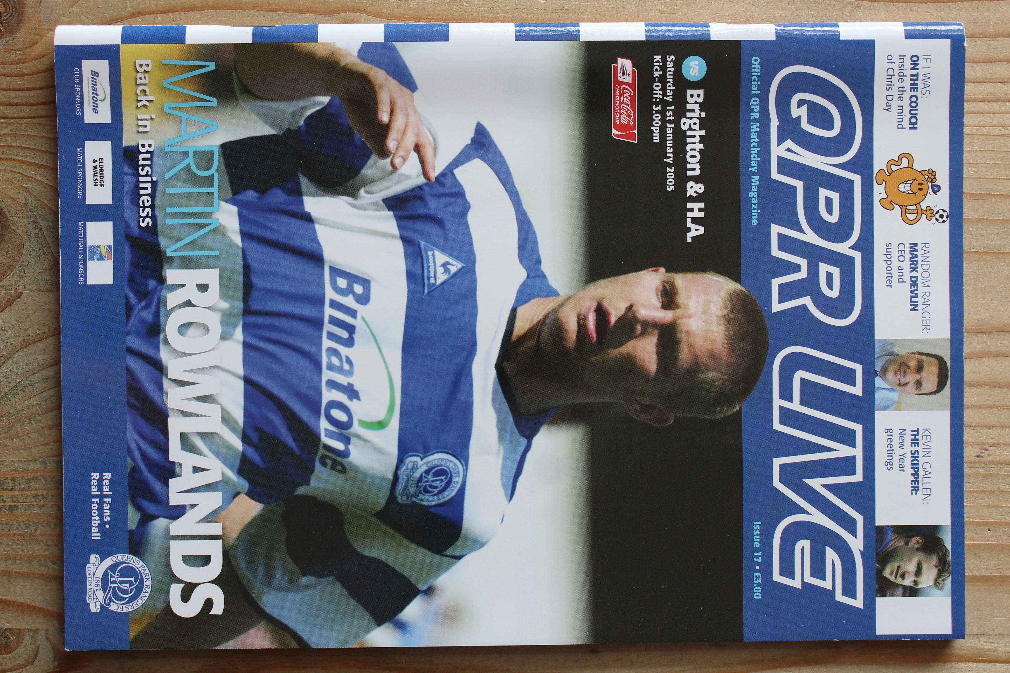 Queens Park Rangers FC v Brighton & Hove Albion FC