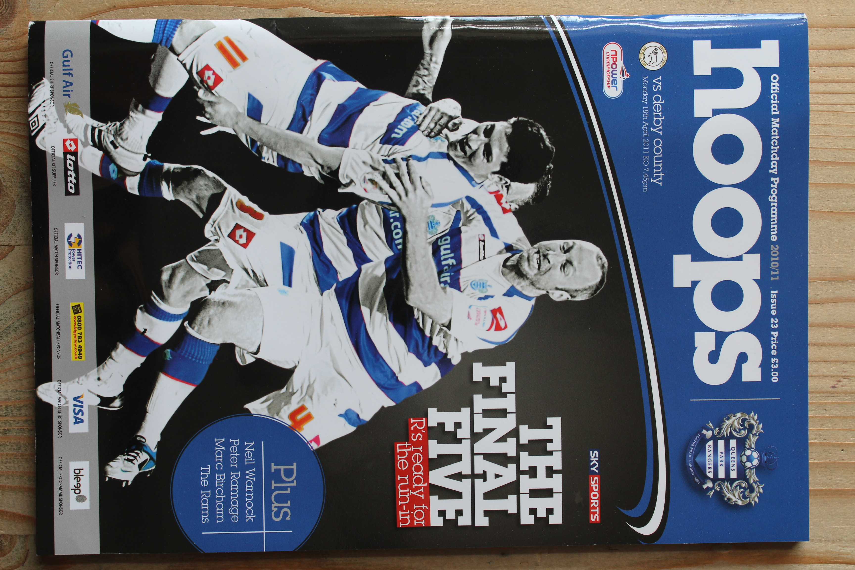 Queens Park Rangers FC v Derby County FC