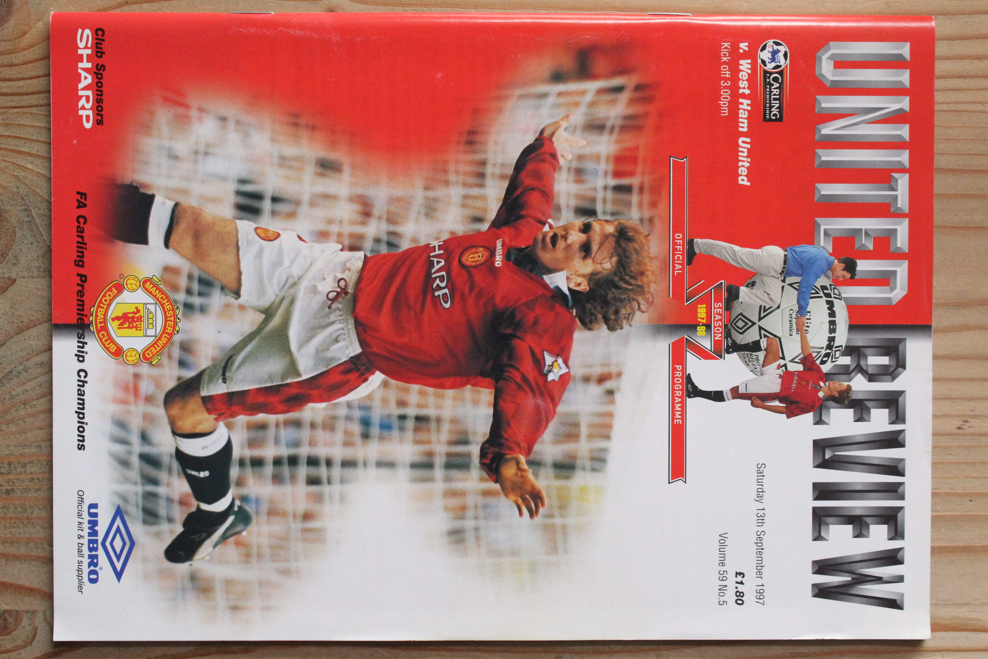 Manchester United FC v West Ham United FC