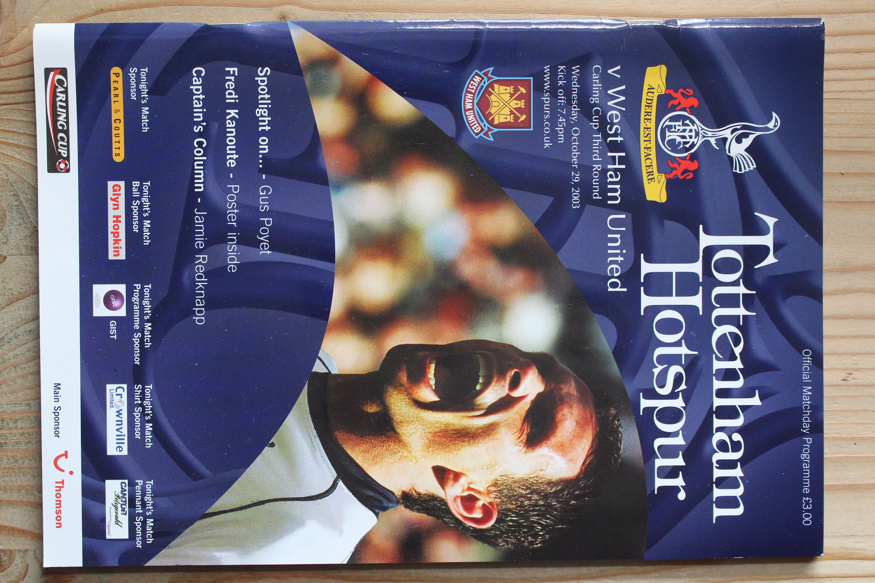 Tottenham Hotspur FC v West Ham United FC