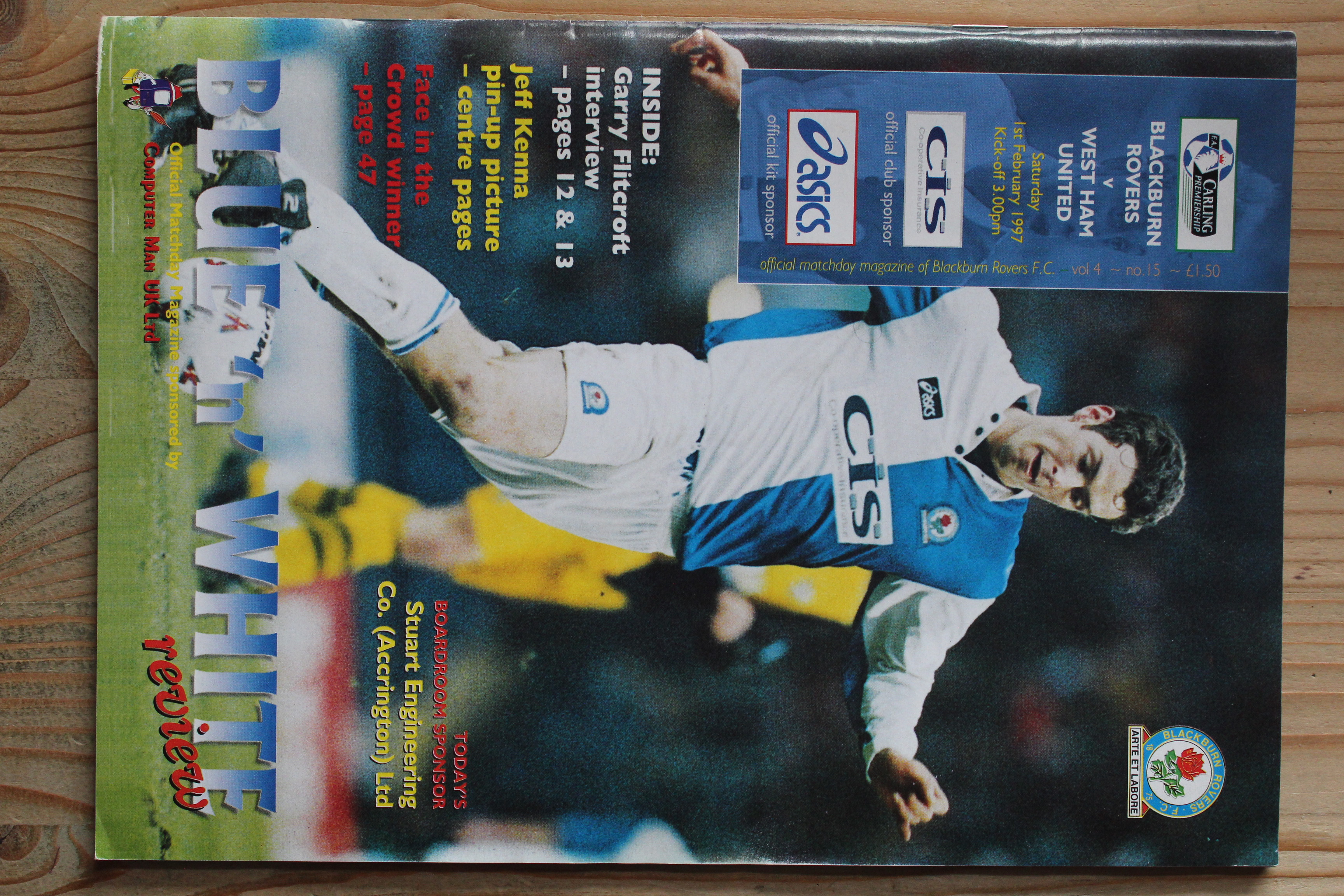 Blackburn Rovers FC v West Ham United FC