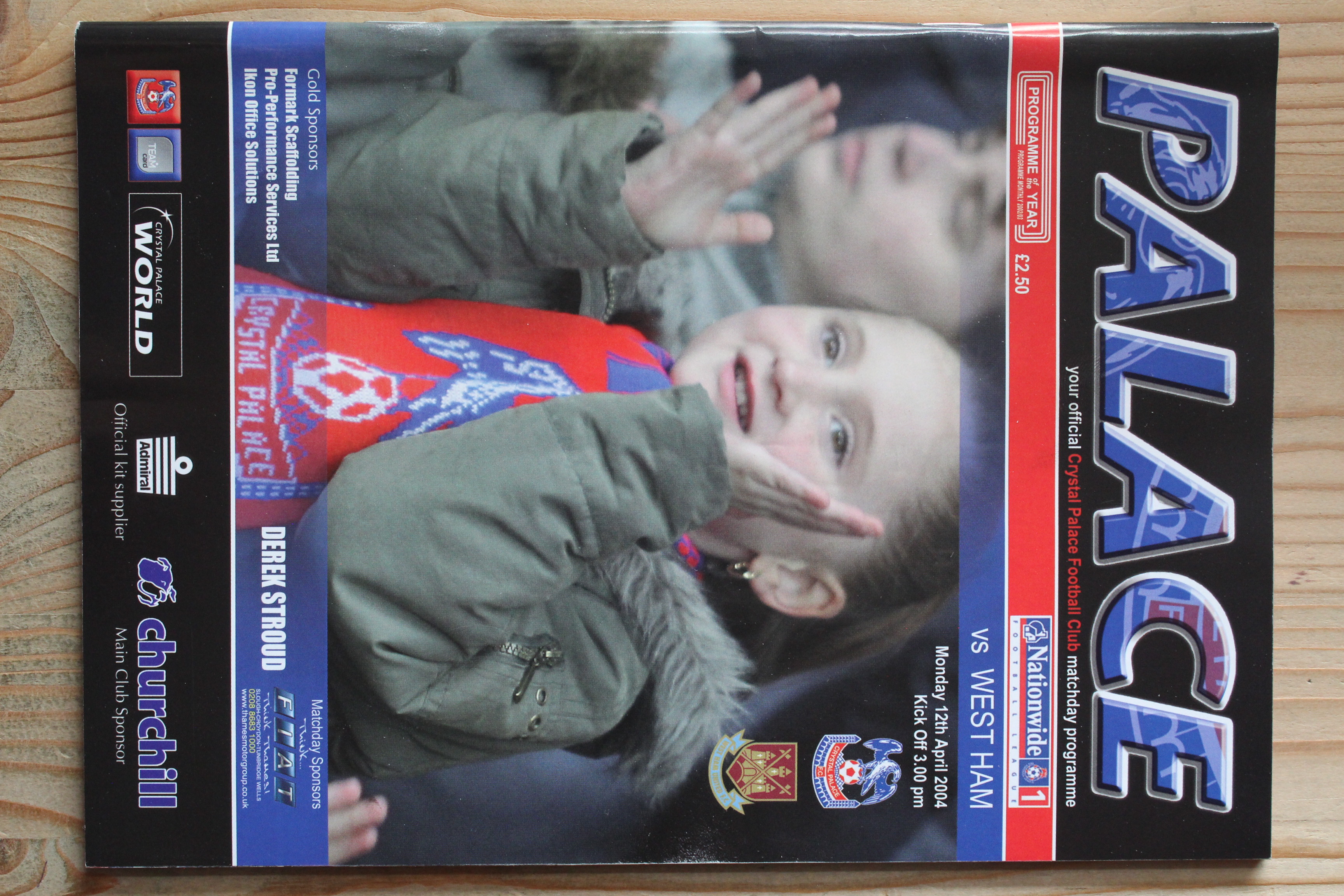 Crystal Palace FC v West Ham United FC