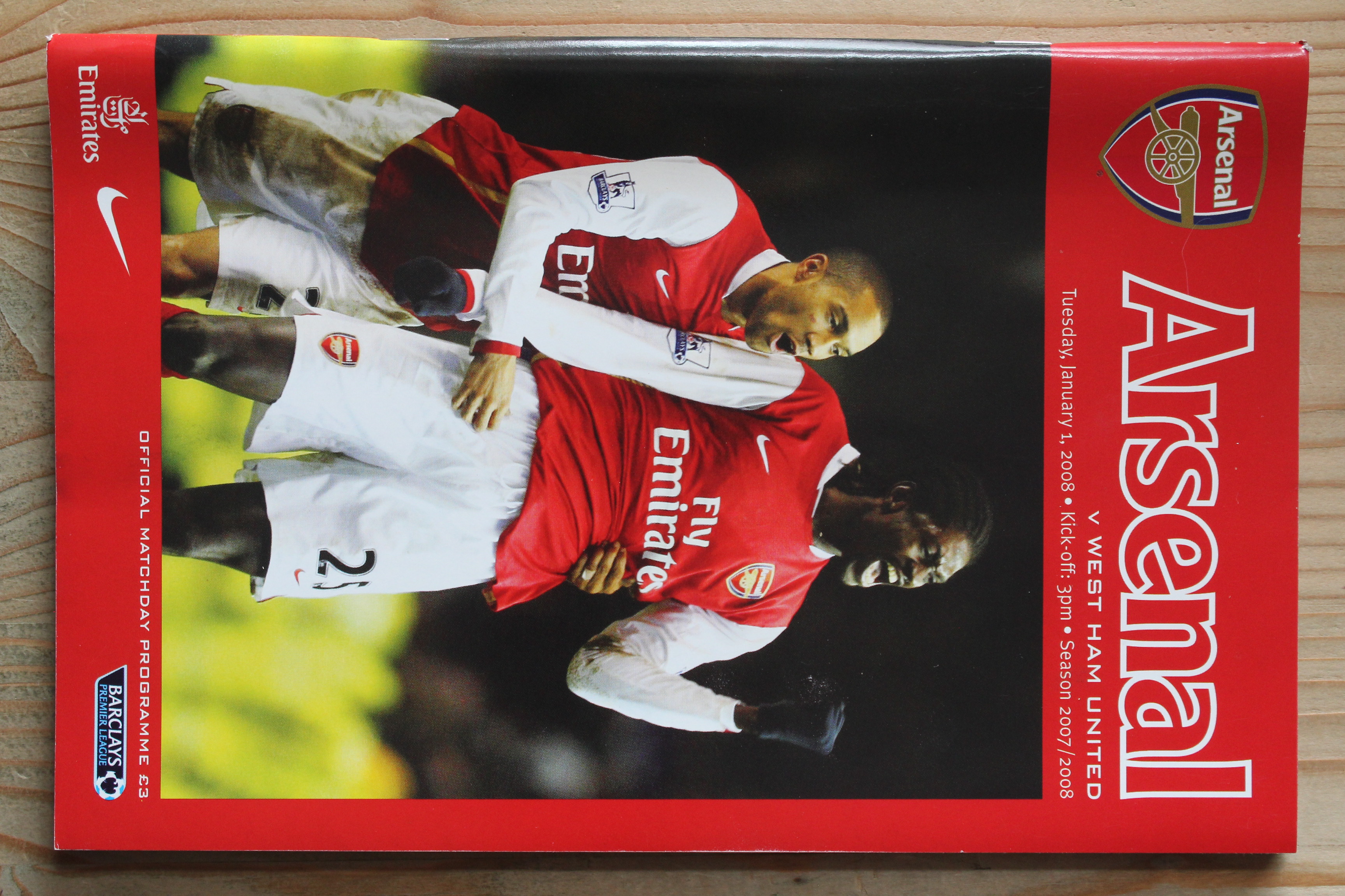 Arsenal FC v West Ham United FC