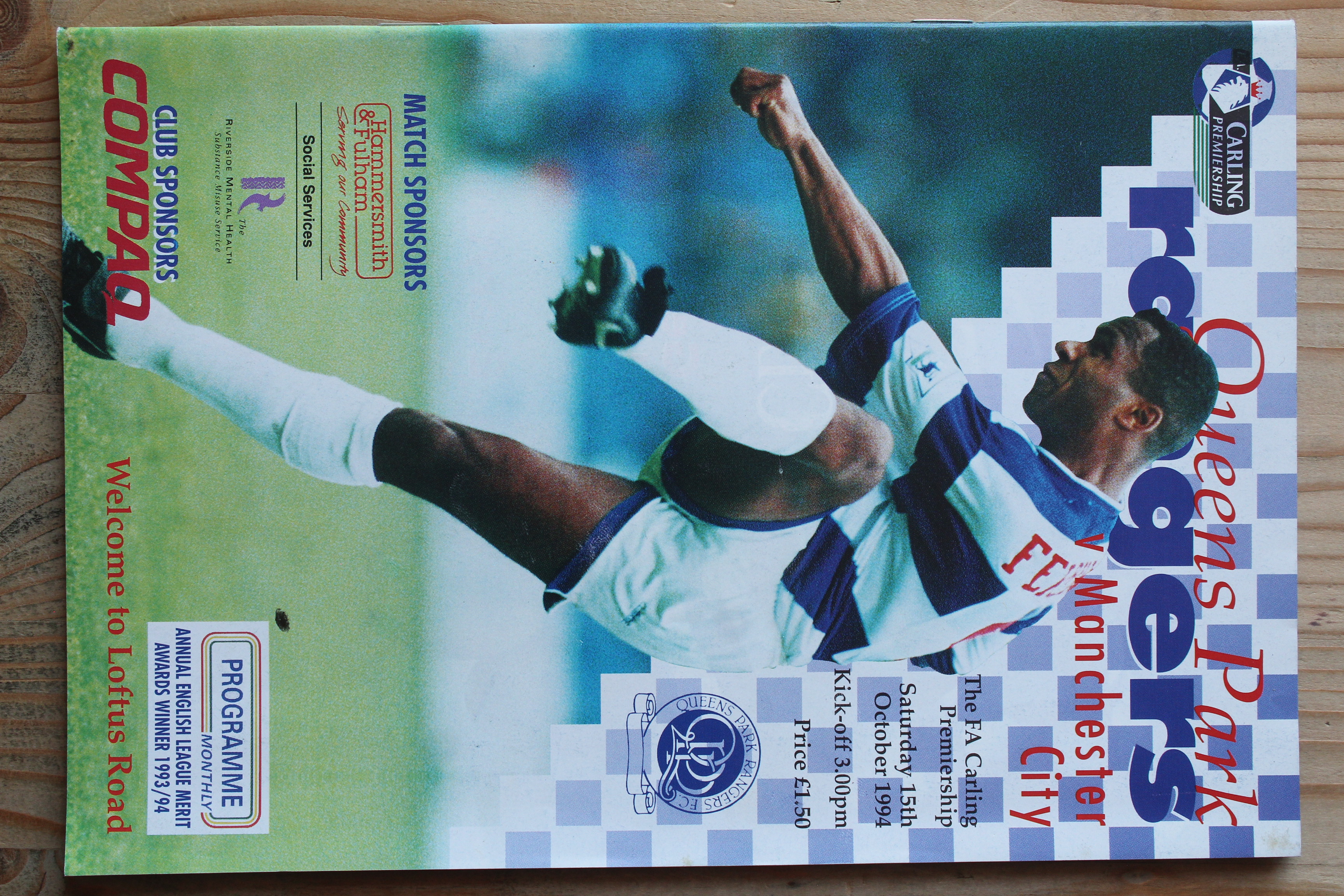 Queens Park Rangers FC v Manchester City FC