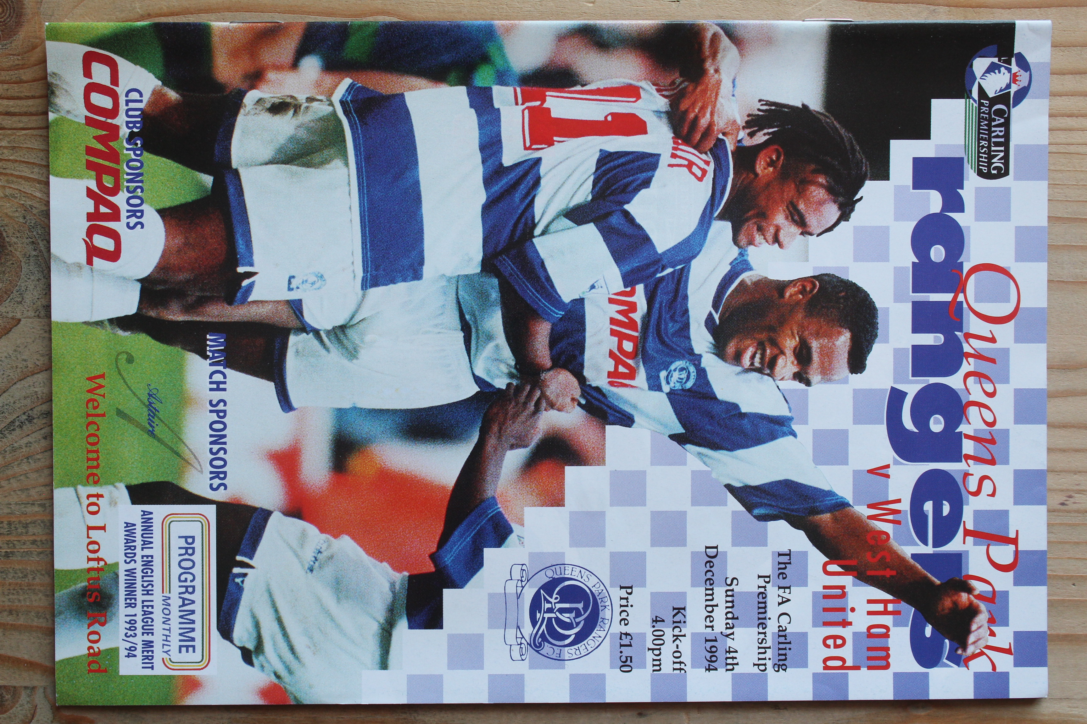 Queens Park Rangers FC v West Ham United FC