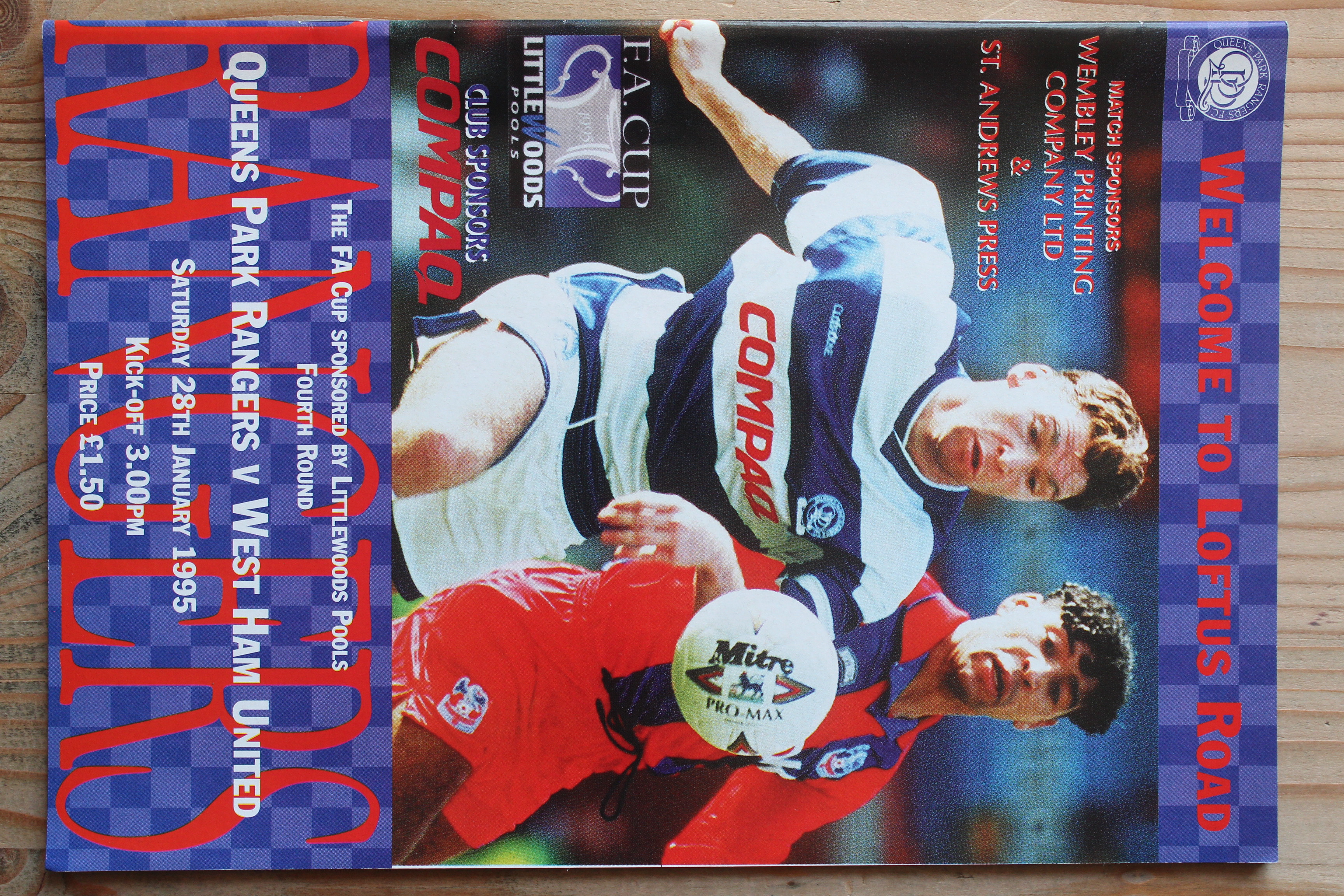 Queens Park Rangers FC v West Ham United FC