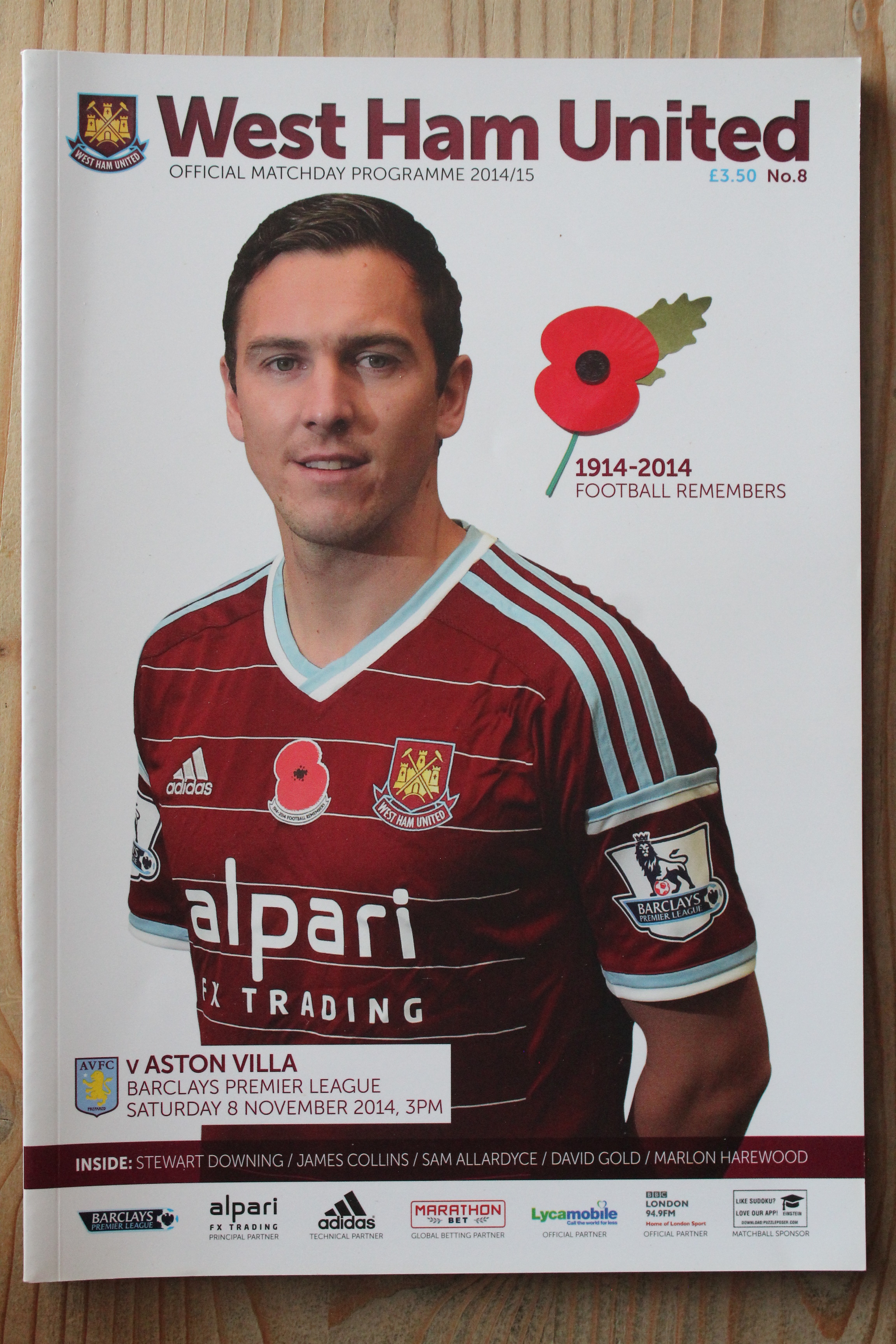 West Ham United FC v Aston Villa FC
