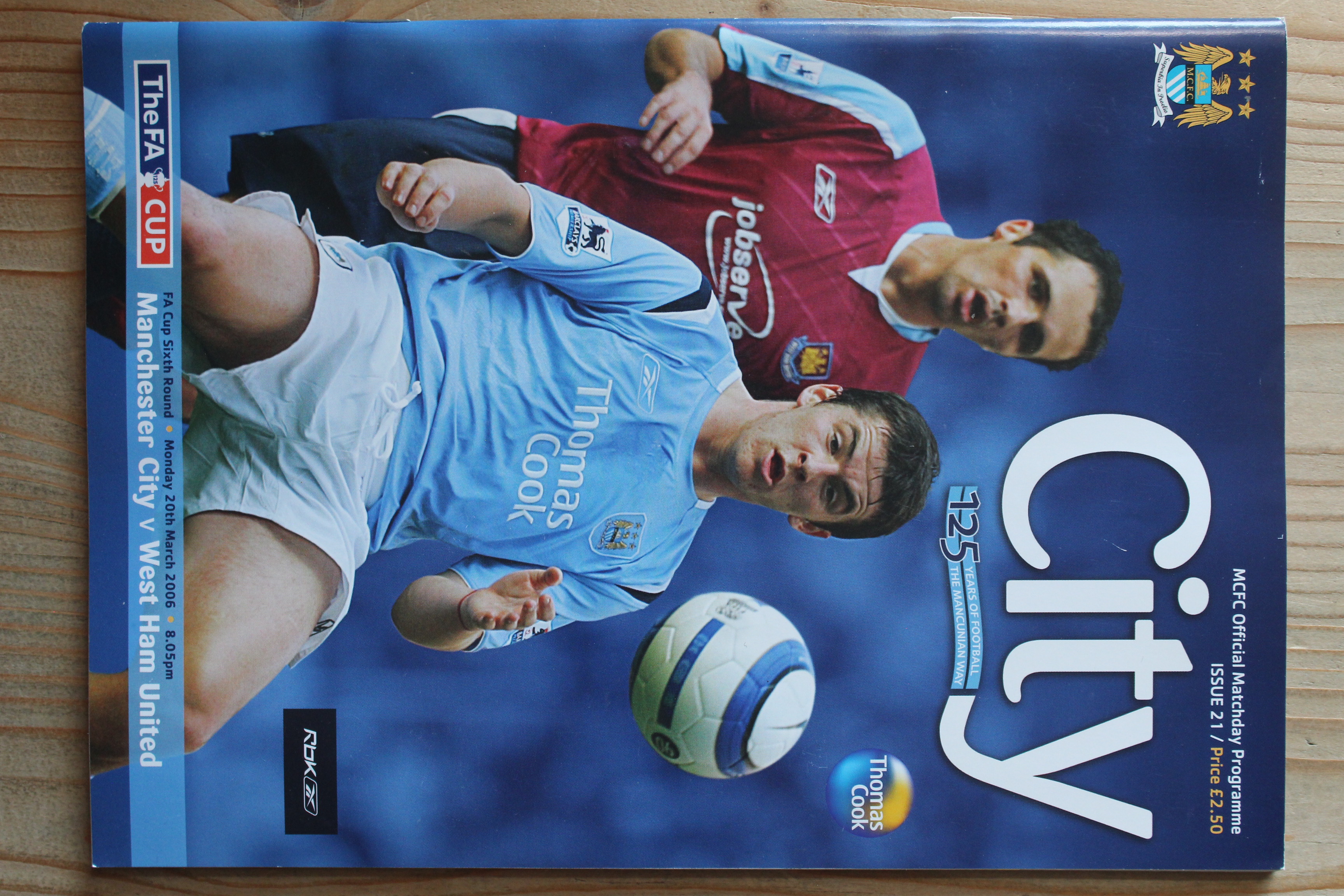 Manchester City FC v West Ham United FC