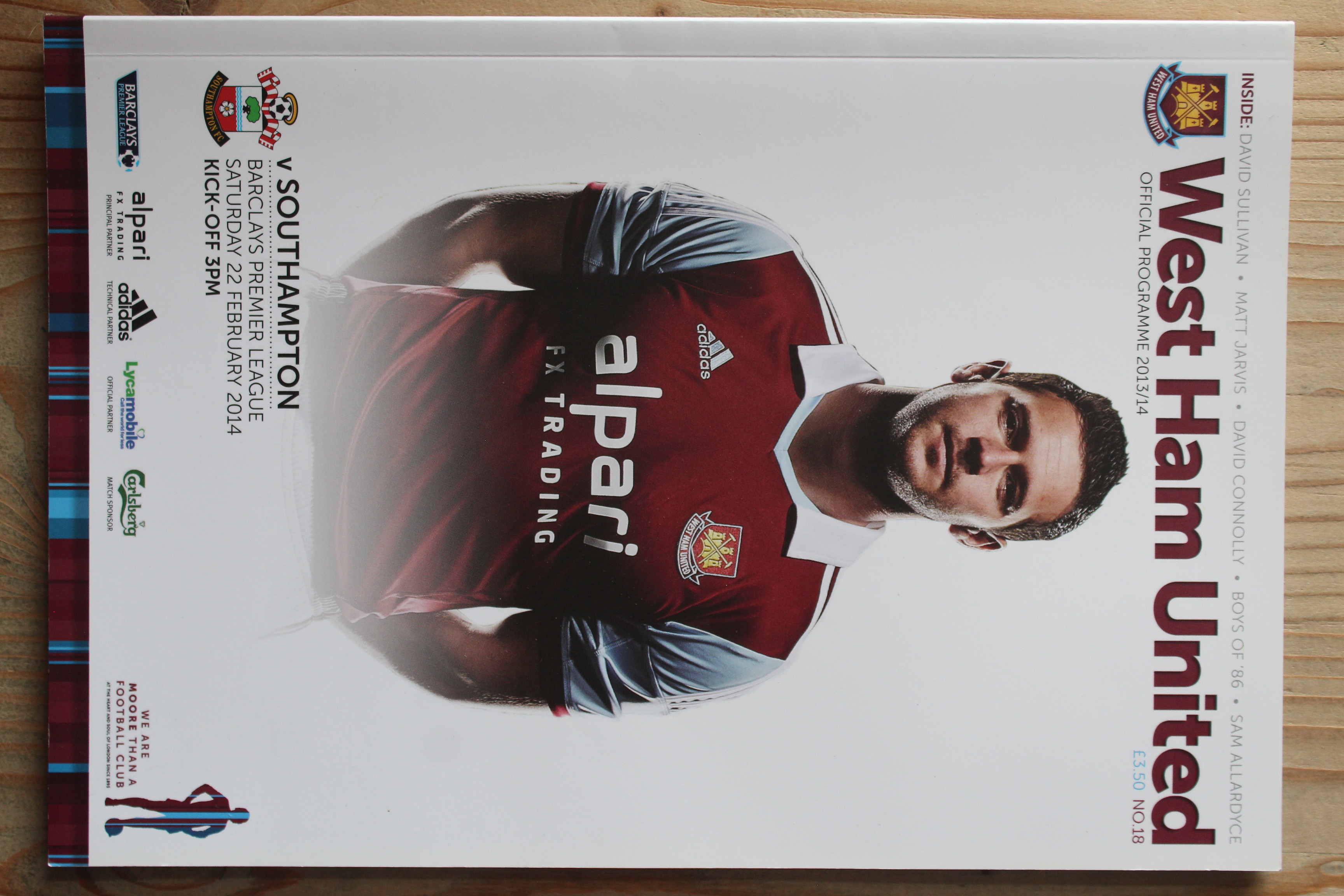 West Ham United FC v Southampton FC