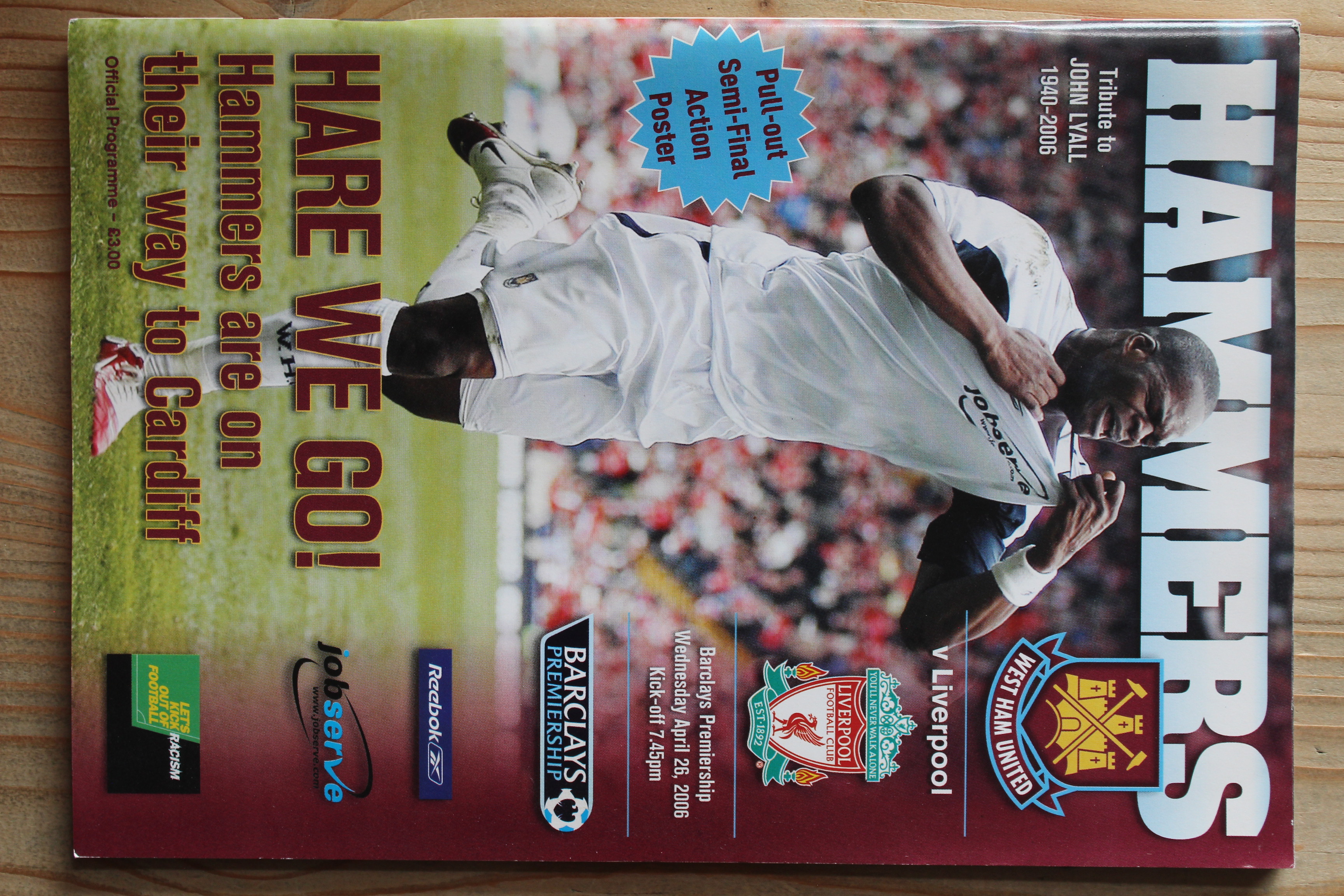 West Ham United FC v Liverpool FC
