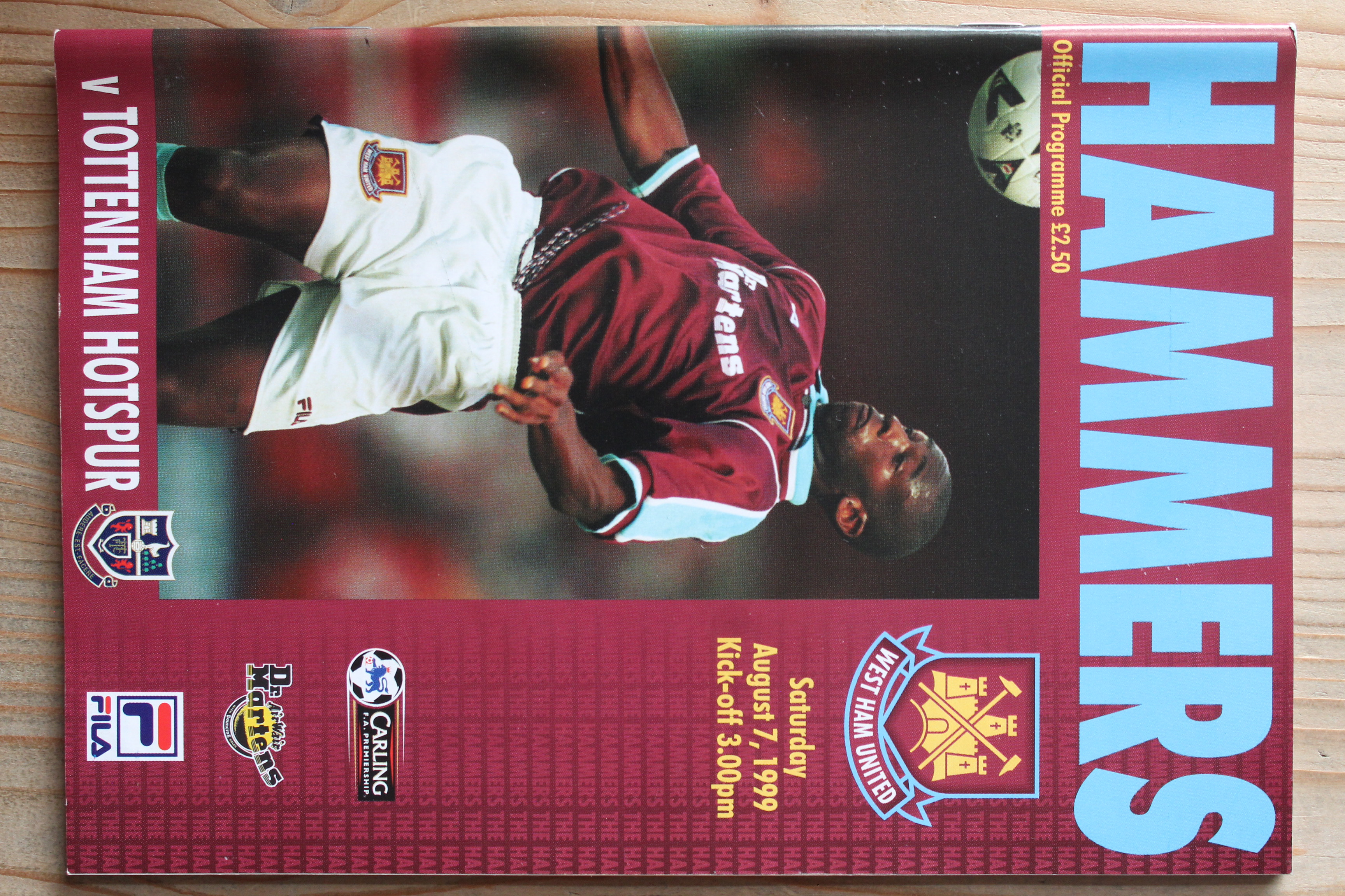West Ham United FC v Tottenham Hotspur FC
