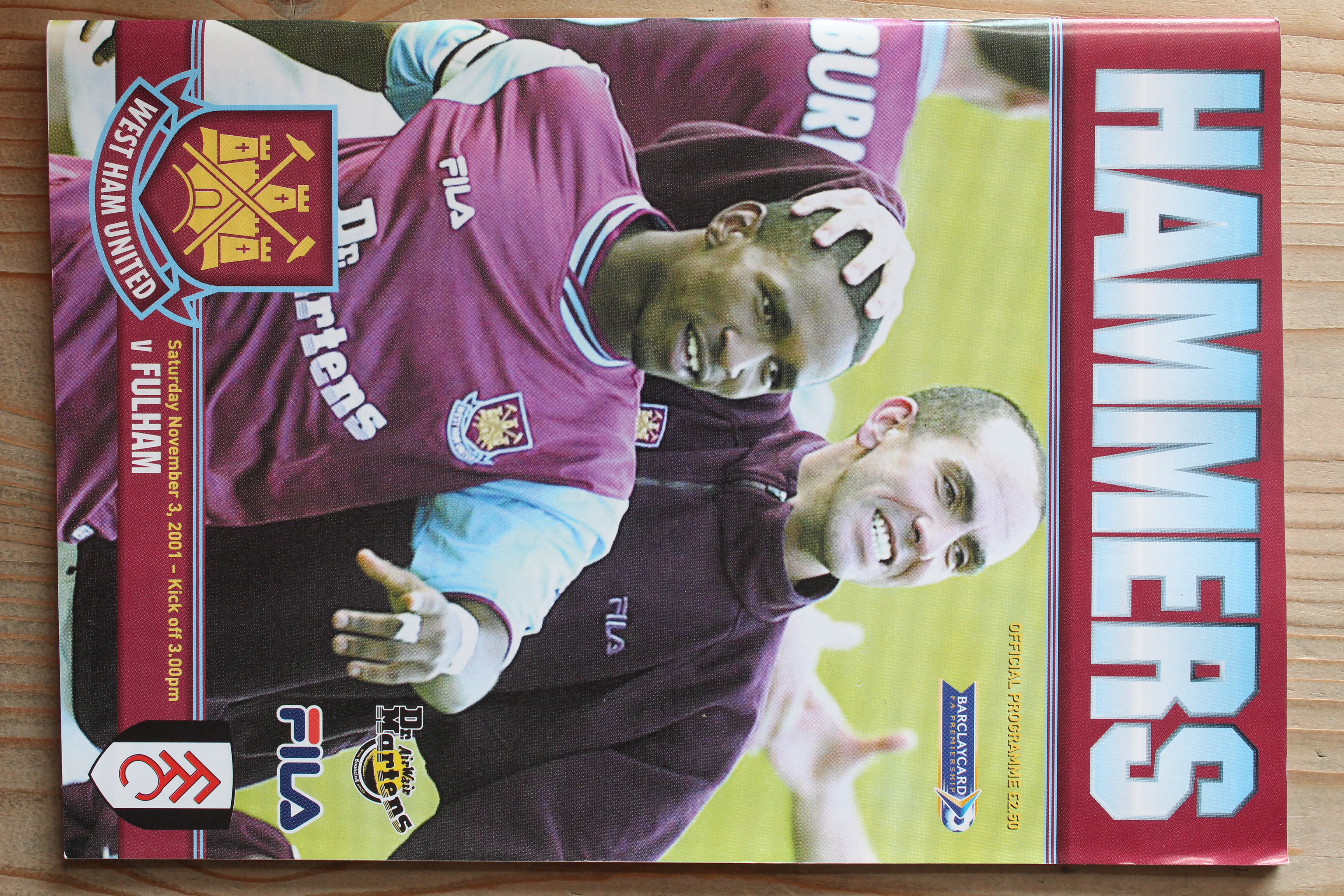 West Ham United FC v Fulham FC